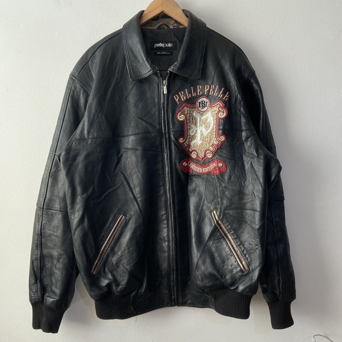 Pelle Pelle Pelle Pelle Leather Jacket Size US XXL / EU 58 / 5 - 2 Thumbnail