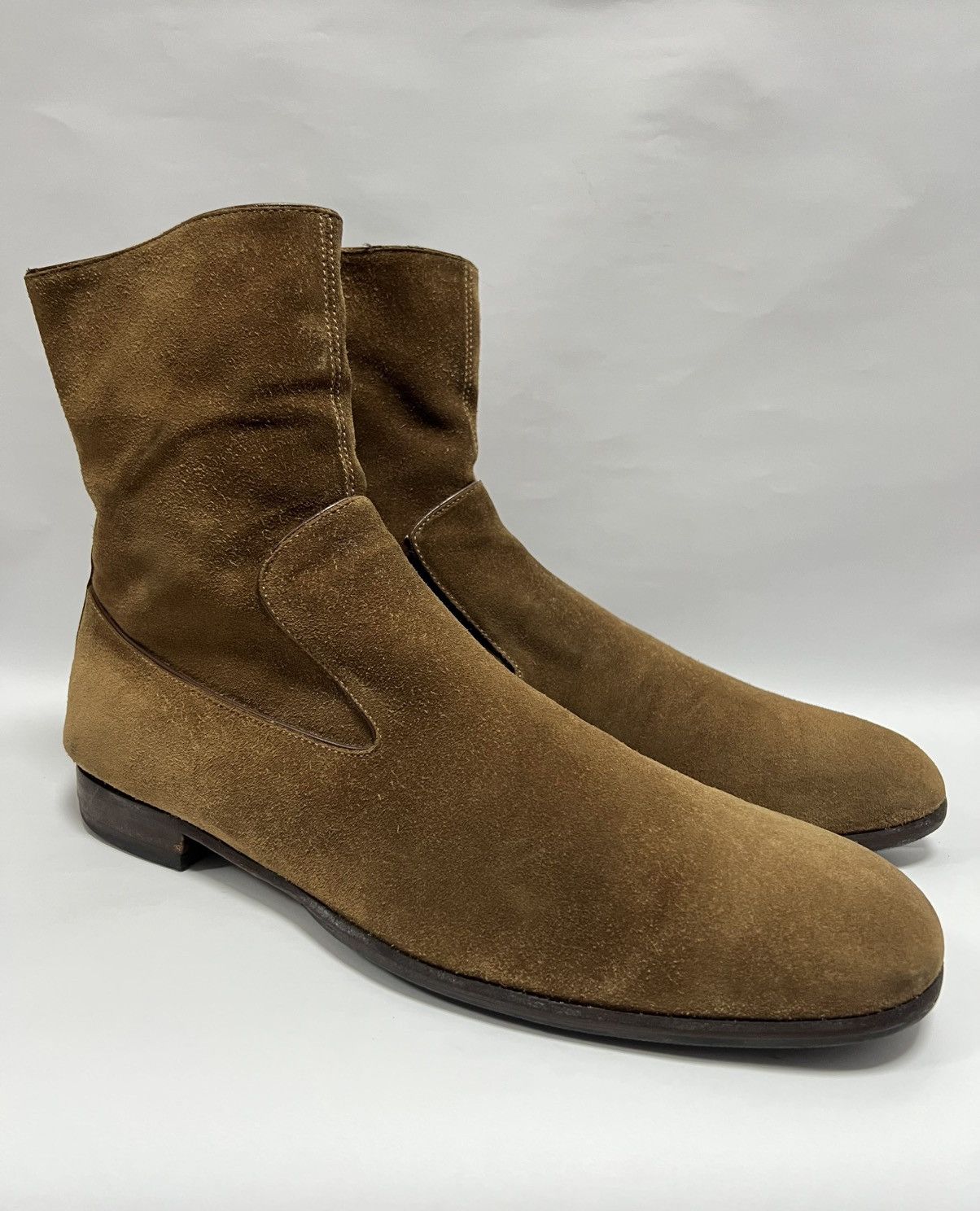 Alexander McQueen Alexander McQueen - Zipped Ankle Boots Size US 10 / EU 43 - 1 Thumbnail