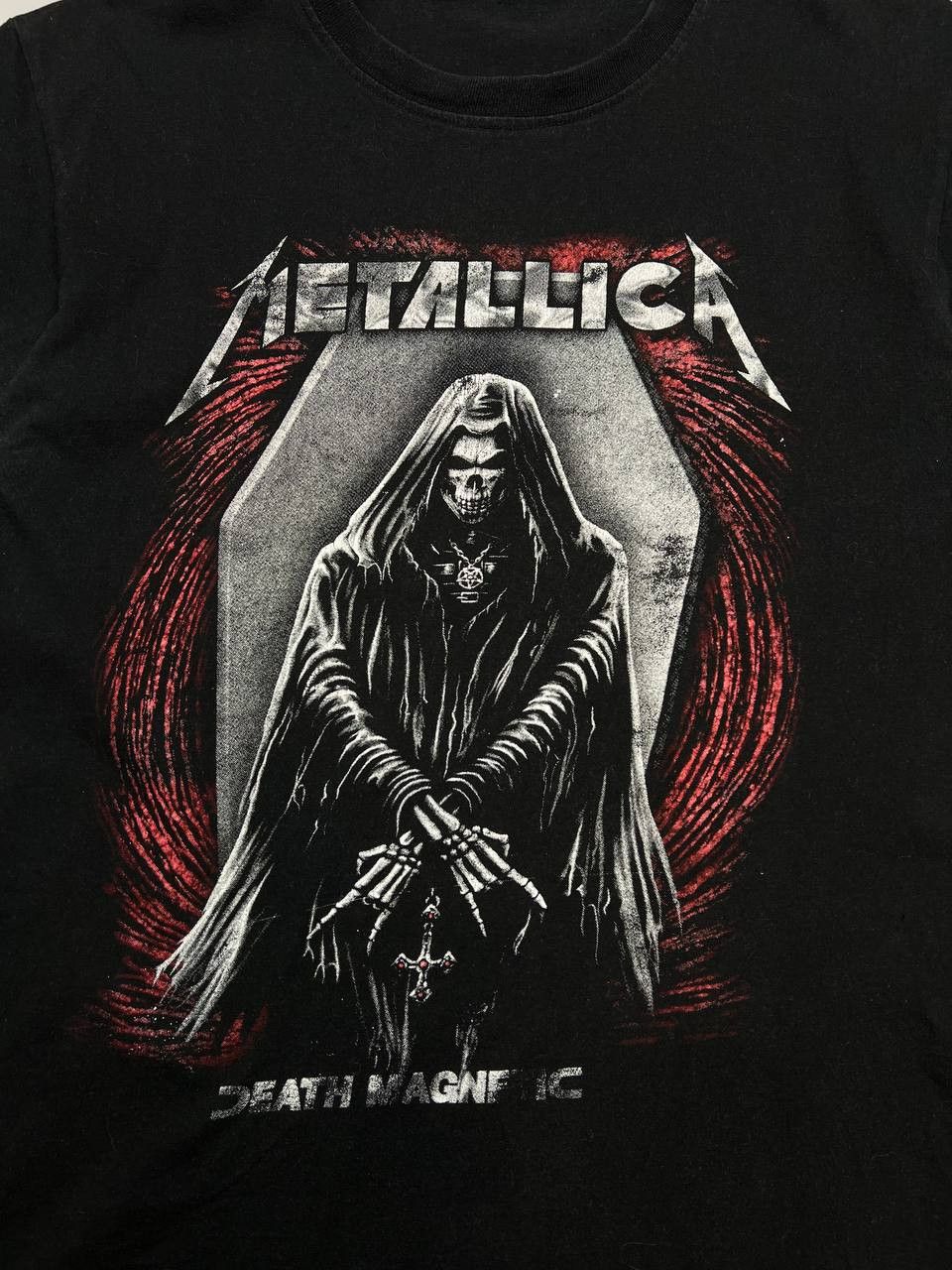 Band Tees Vintage Metallica Death Magnetic Devil Tee Size US L / EU 52-54 / 3 - 4 Thumbnail