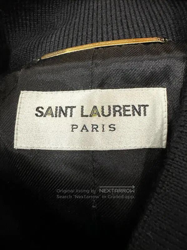 Yves Saint Laurent YSL Black Wool Women's Jacket . Size XS / US 0-2 / IT 36-38 - 3 Thumbnail