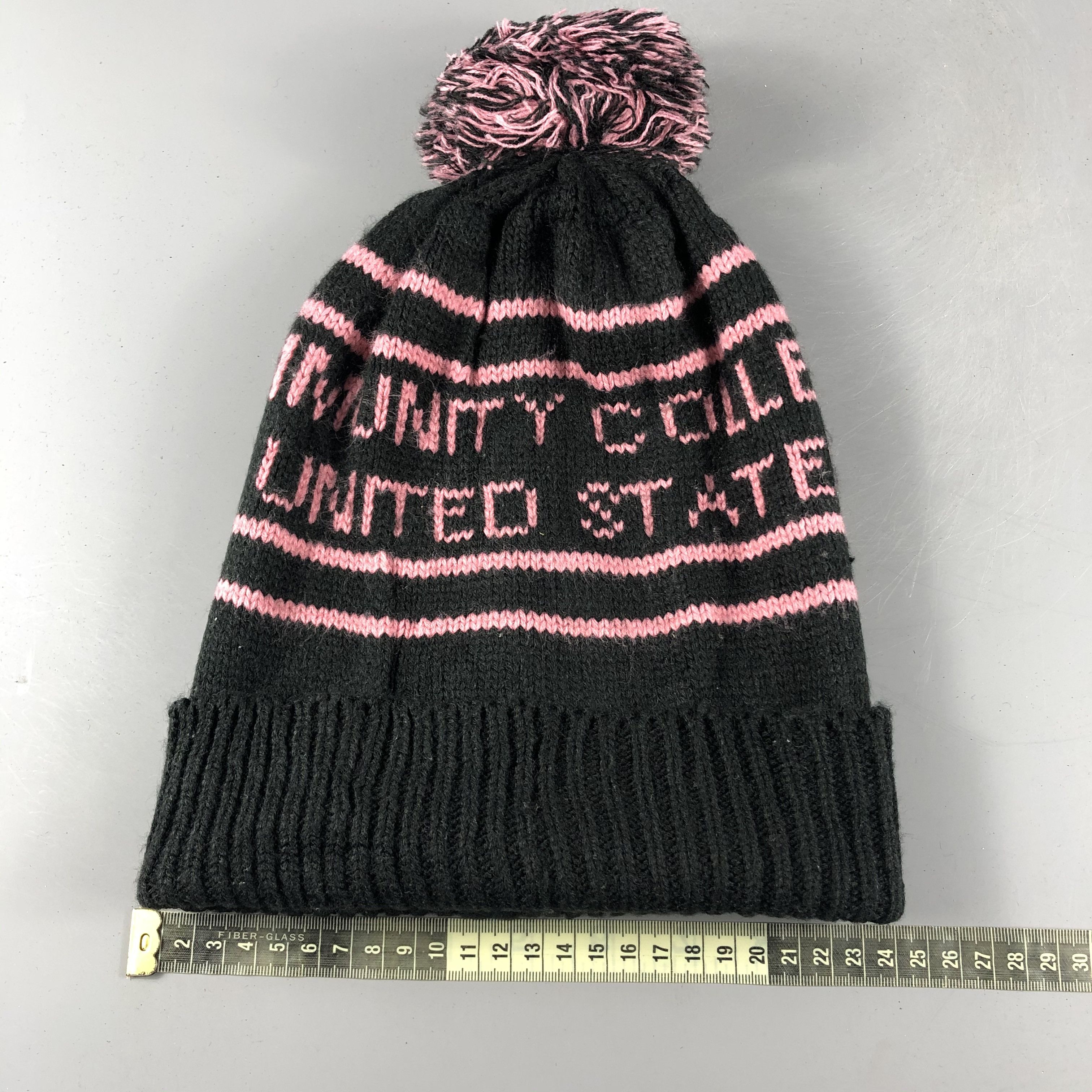 Other × Vintage Community College United States Beanie Snow Hat Cap - D101 Size ONE SIZE - 3 Thumbnail
