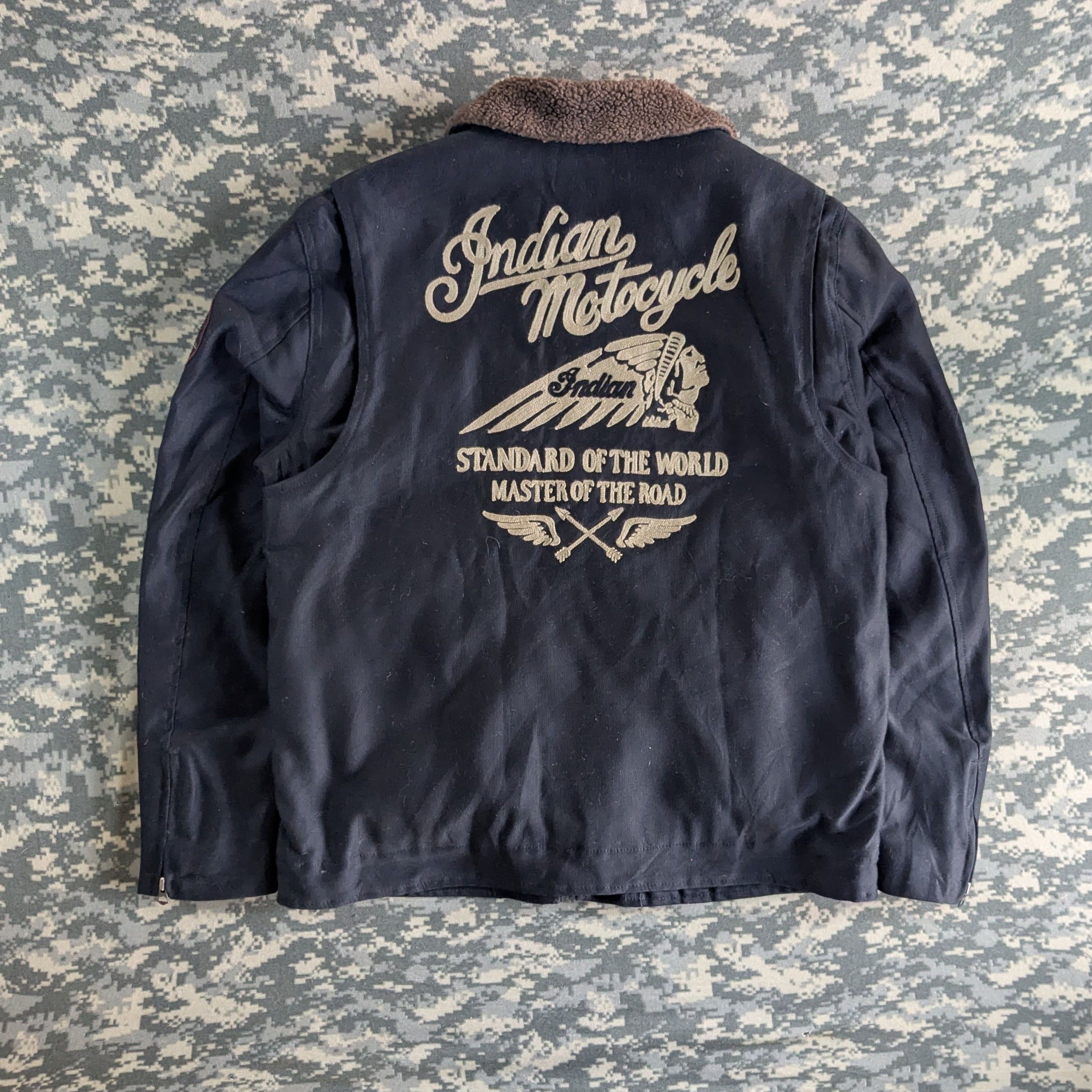 Indian Motorcycle Indian motorcycle x Vintage jacket Size US XL / EU 56 / 4 - 1 Thumbnail