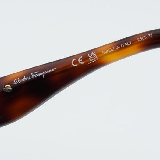 Salvatore Ferragamo Salvatore Ferragamo SF727S 214 Sunglasses Havana Butterfly Size ONE SIZE - 5 Thumbnail