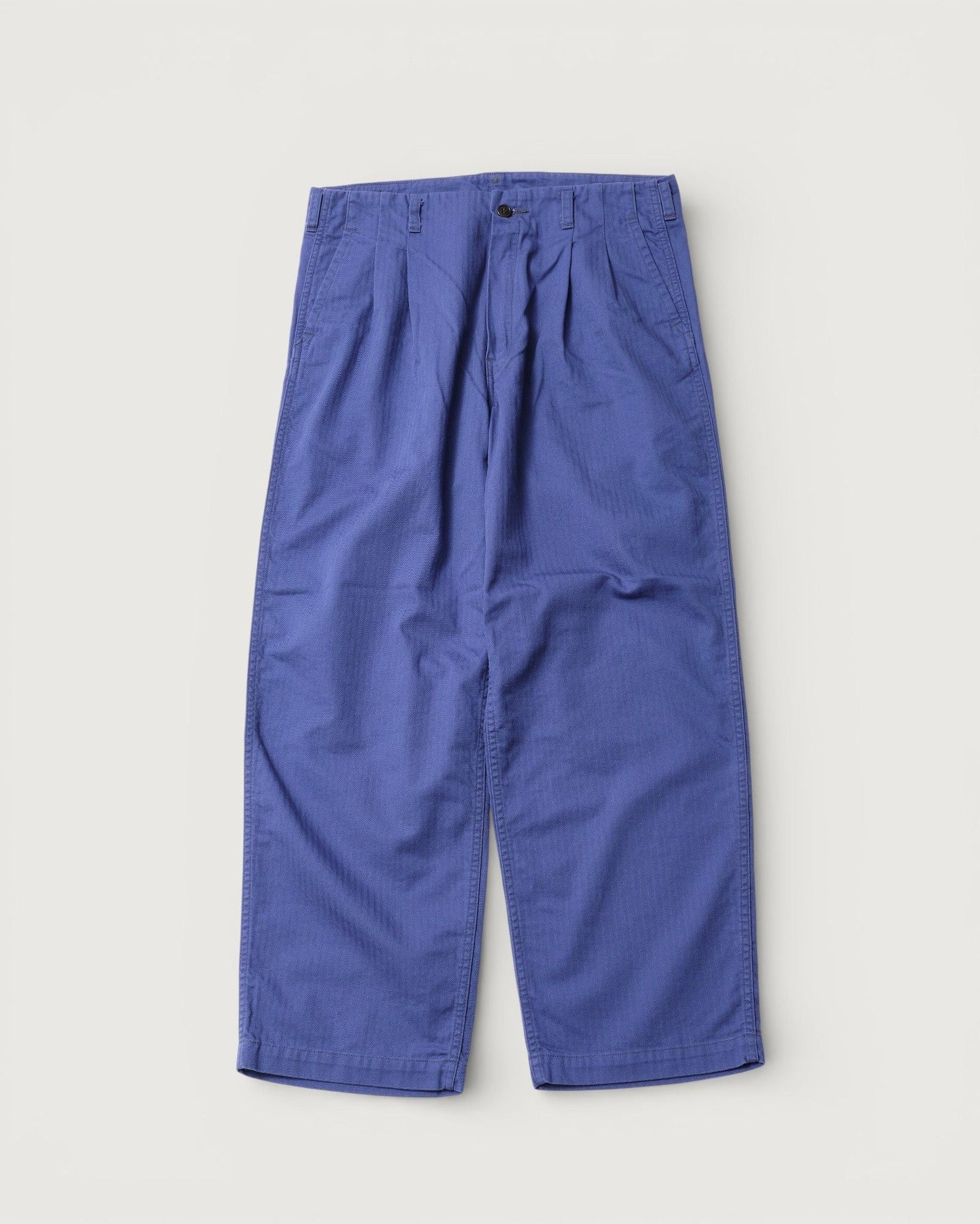 Post Overalls New California Pegtop Pant: mini HBT blue Size US 34 / EU 50 - 2 Thumbnail