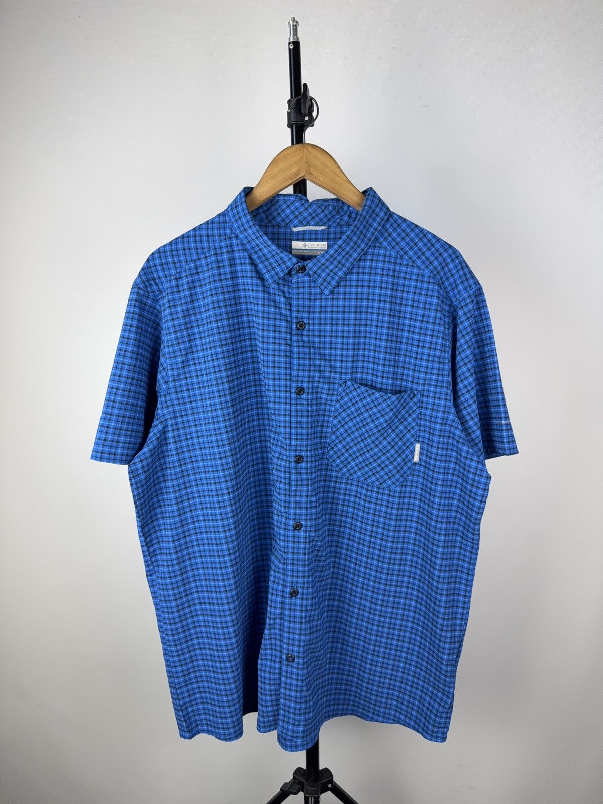 Columbia Vintage 00s Retro Outdoor Columbia short sleeve Shirt Size US XL / EU 56 / 4 - 1 Thumbnail