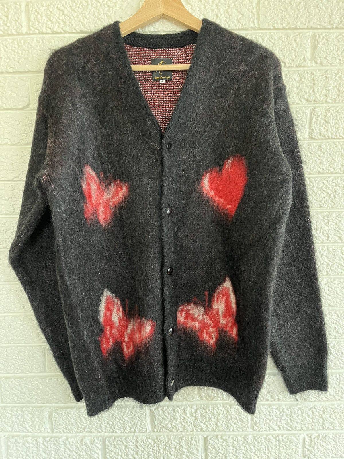 girls don’t cry needles mohair cardigan Girls Don't Cry × Needles Girls Dont Cry x Needles Mohair Cardigan