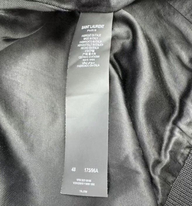 Saint Laurent Paris × Yves Saint Laurent Saint Laurent Paris Saint Jacket2410-Nextarrow Size US M / EU 48-50 / 2 - 4 Thumbnail