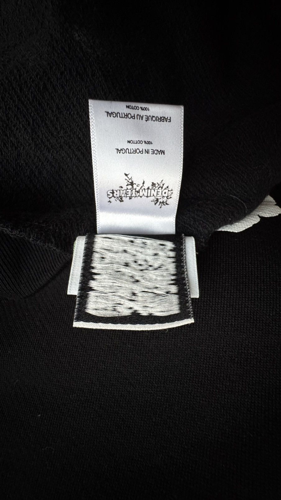 DENIM TEARS The Cotton Wreath Sweatshirt Black Size US M / EU 48-50 / 2 - 9 Thumbnail