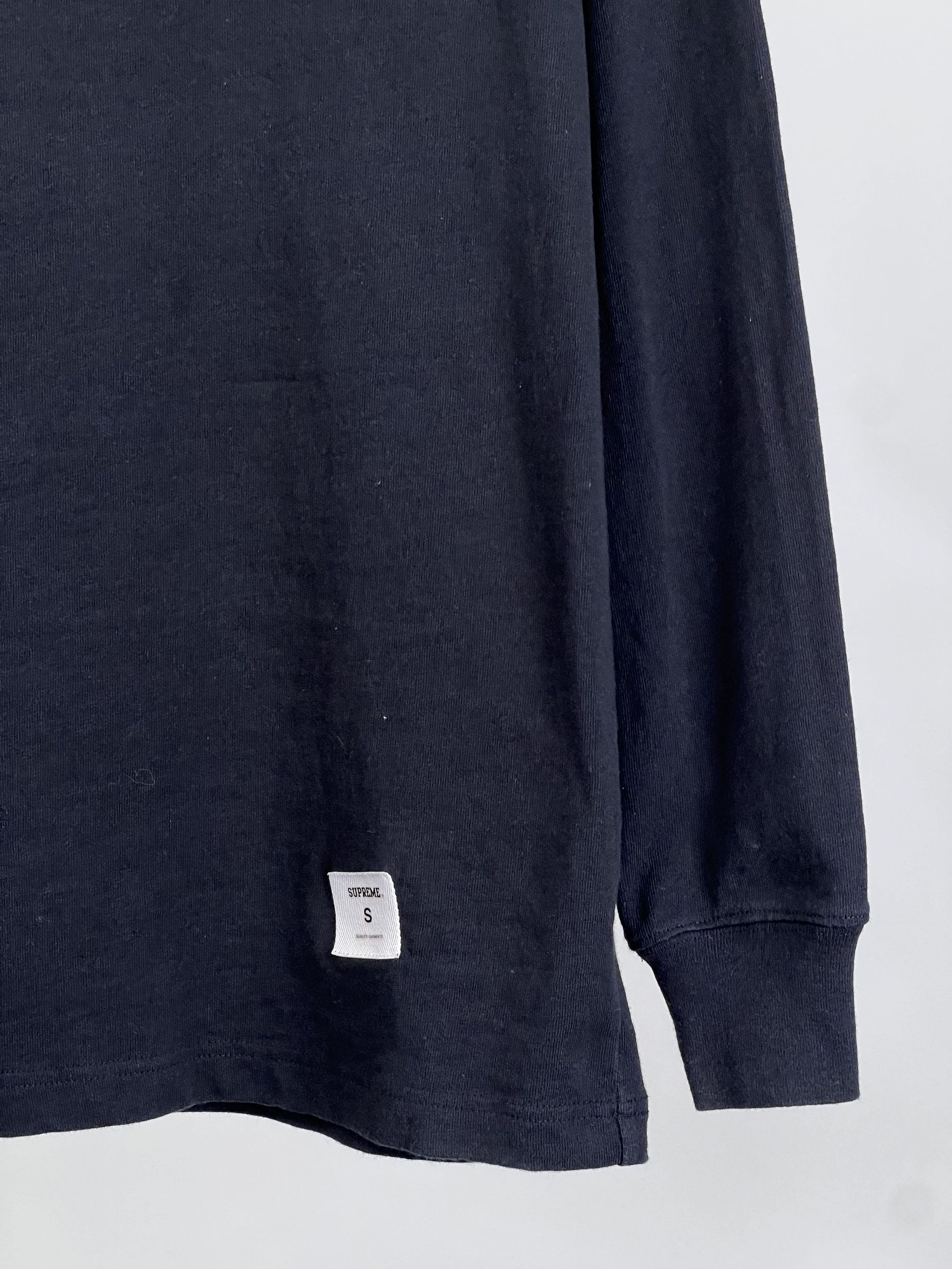 Supreme Brand New LOGO L/S Top Black Size US S / EU 44-46 / 1 - 4 Thumbnail