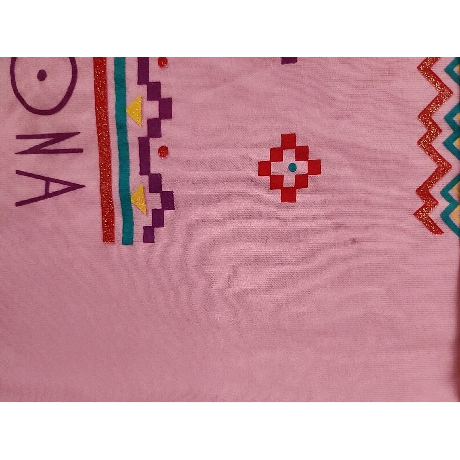 Jerzees Vintage Arizona Desert Shirt Jerzees AZ Pink Tee VTG 90s M Size US L / EU 52-54 / 3 - 6 Thumbnail