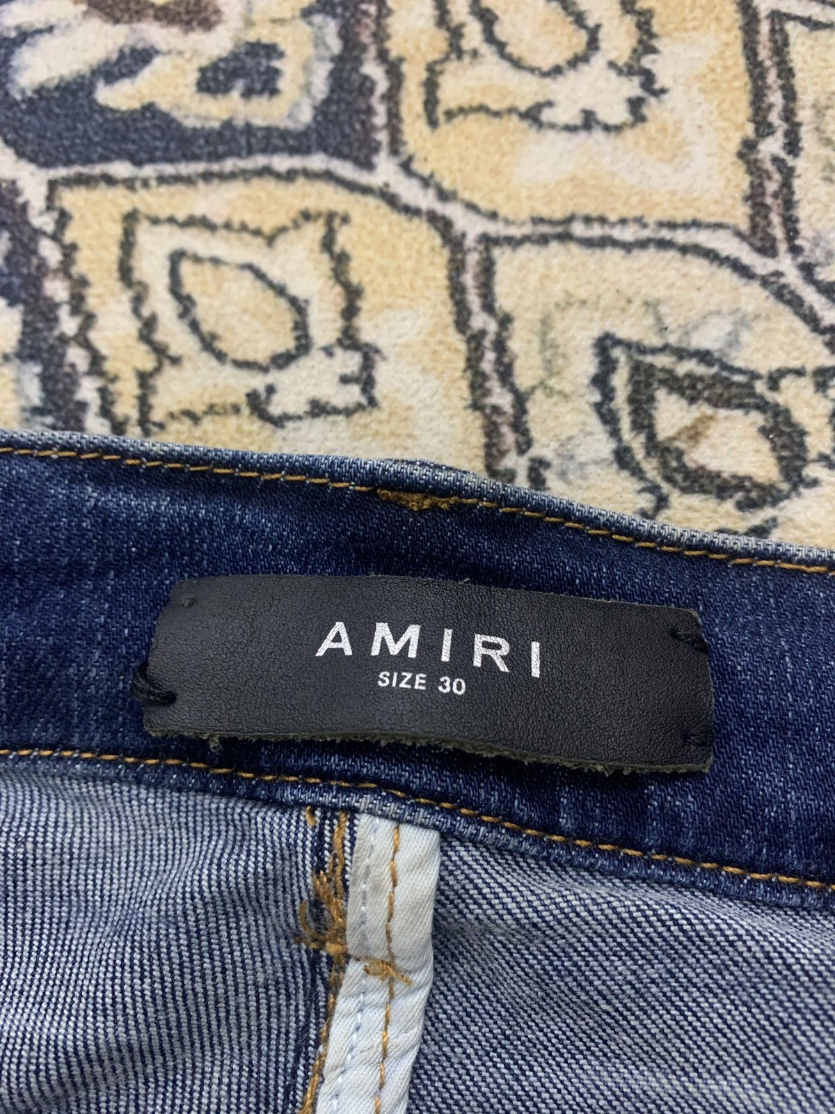 Amiri Amiri mx1 ripped skinny denim pants Size US 30 / EU 46 - 4 Thumbnail