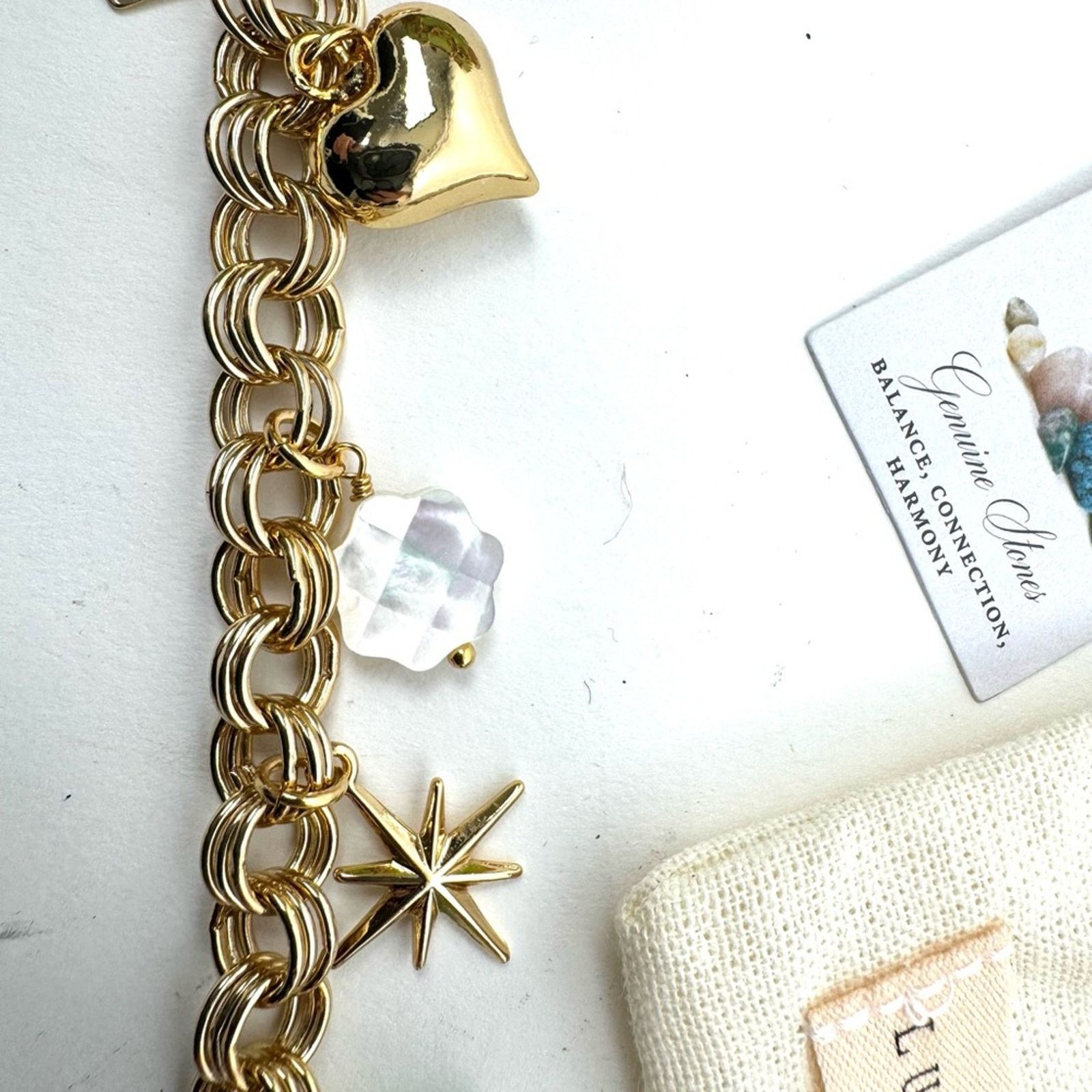 Other LUNA NORTE gold tone toggle charm bracelet Size ONE SIZE - 1 Thumbnail