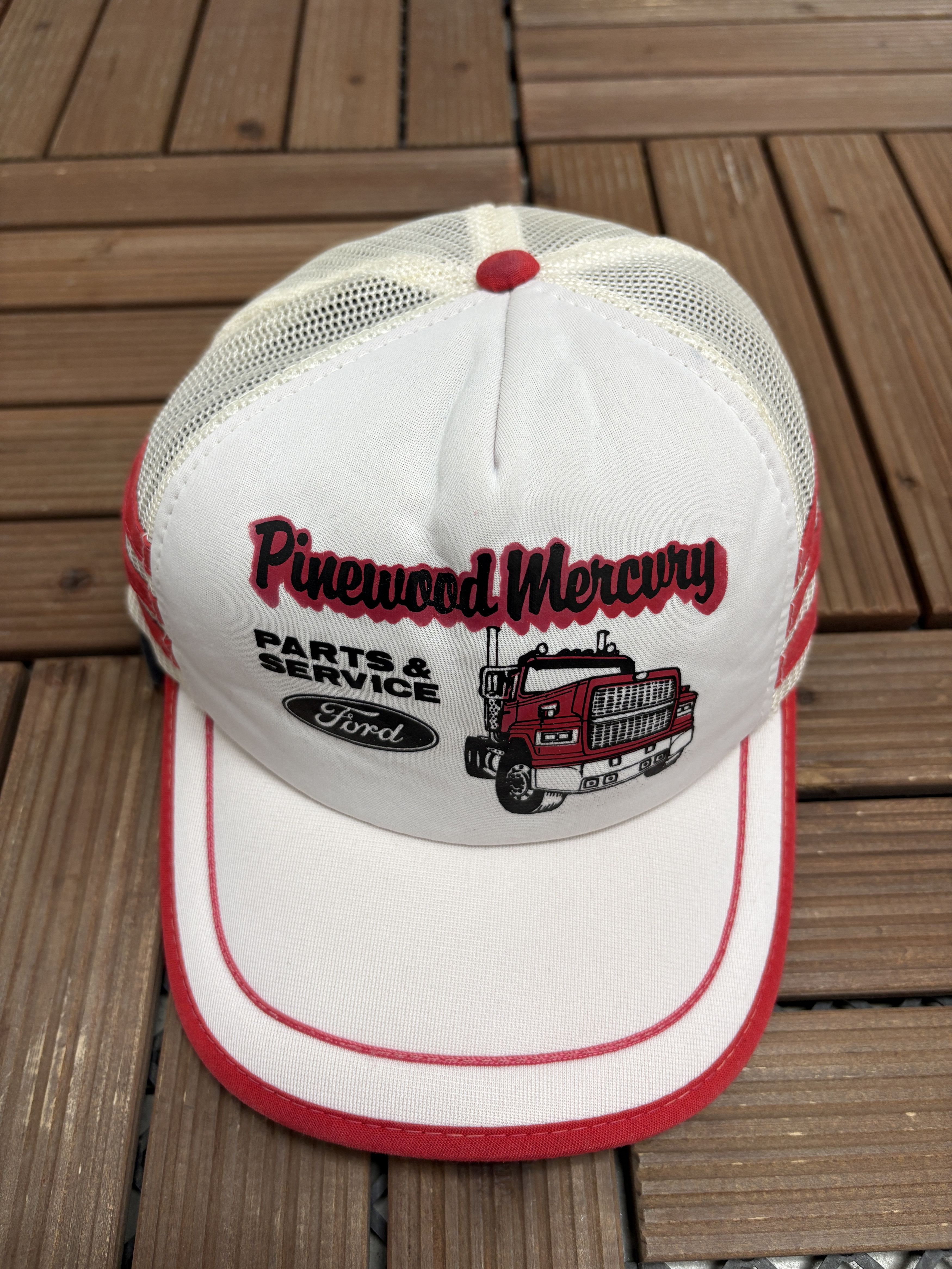 Vintage Ford Parts & Service Pinewood Mercury Vintage Snap Back Hat Size ONE SIZE - 2 Thumbnail