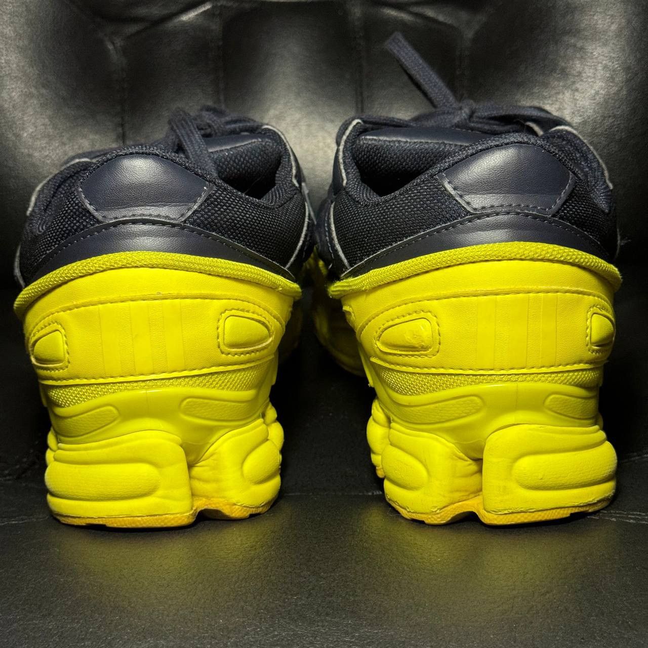 Adidas × Raf Simons 12,5us Adidas Raf Simons Ozweego Yellow Sneakers Size US 12.5 / EU 45-46 - 2 Thumbnail