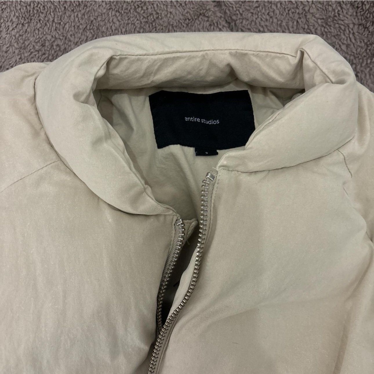 Entire Studios Entire Studios PILLOW BOMBER OFF WHITE UNISEX Size US S / EU 44-46 / 1 - 5 Thumbnail