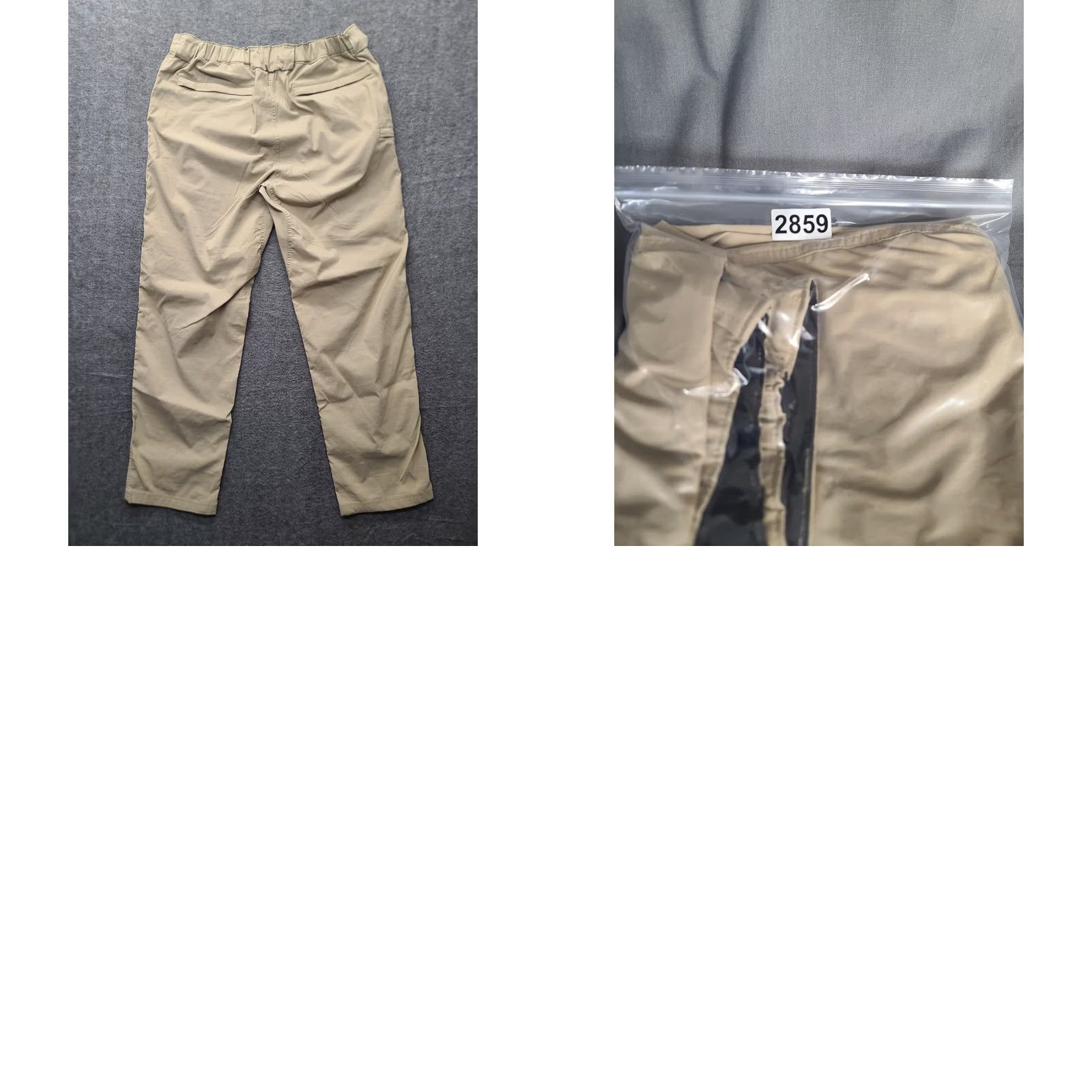 Vintage Duluth Armachillo Pants Mens L 32x32 Relaxed Fit Straight Leg Cargo Pant Nylon Spandex Beige Size US 33 - 9 Thumbnail