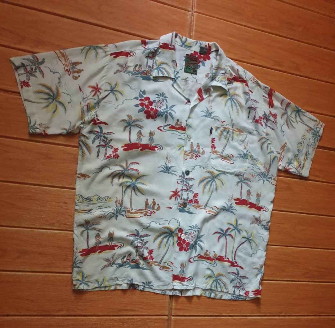 Japanese Brand Pineapple Connection 100% Rayon Hawaiian Shirt Size US XL / EU 56 / 4 - 4 Thumbnail