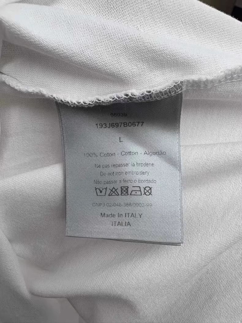 Dior Dior Kenny Collaboration White Logo T-Shirt-dmc Size US L / EU 52-54 / 3 - 6 Thumbnail