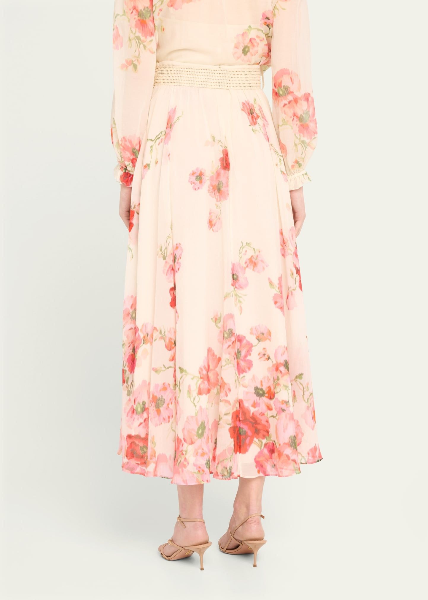 Zimmermann oc11z0525 Lightburst Maxi Skirt in Multicolor Size 28" / US 6 / IT 42 - 3 Thumbnail