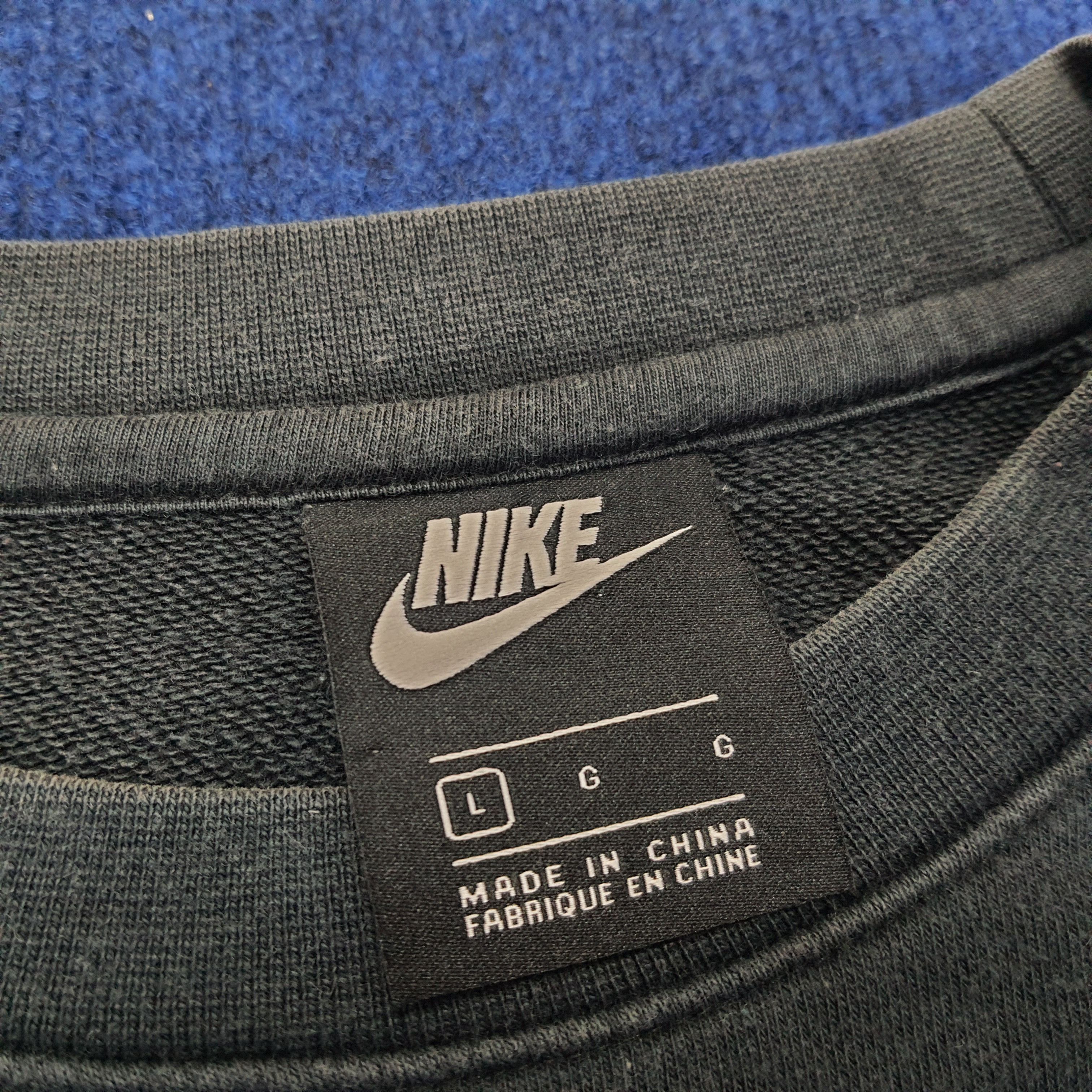 Nike × Vintage Vintage Nike Double Swoosh Sweatshirt Size US M / EU 48-50 / 2 - 6 Thumbnail