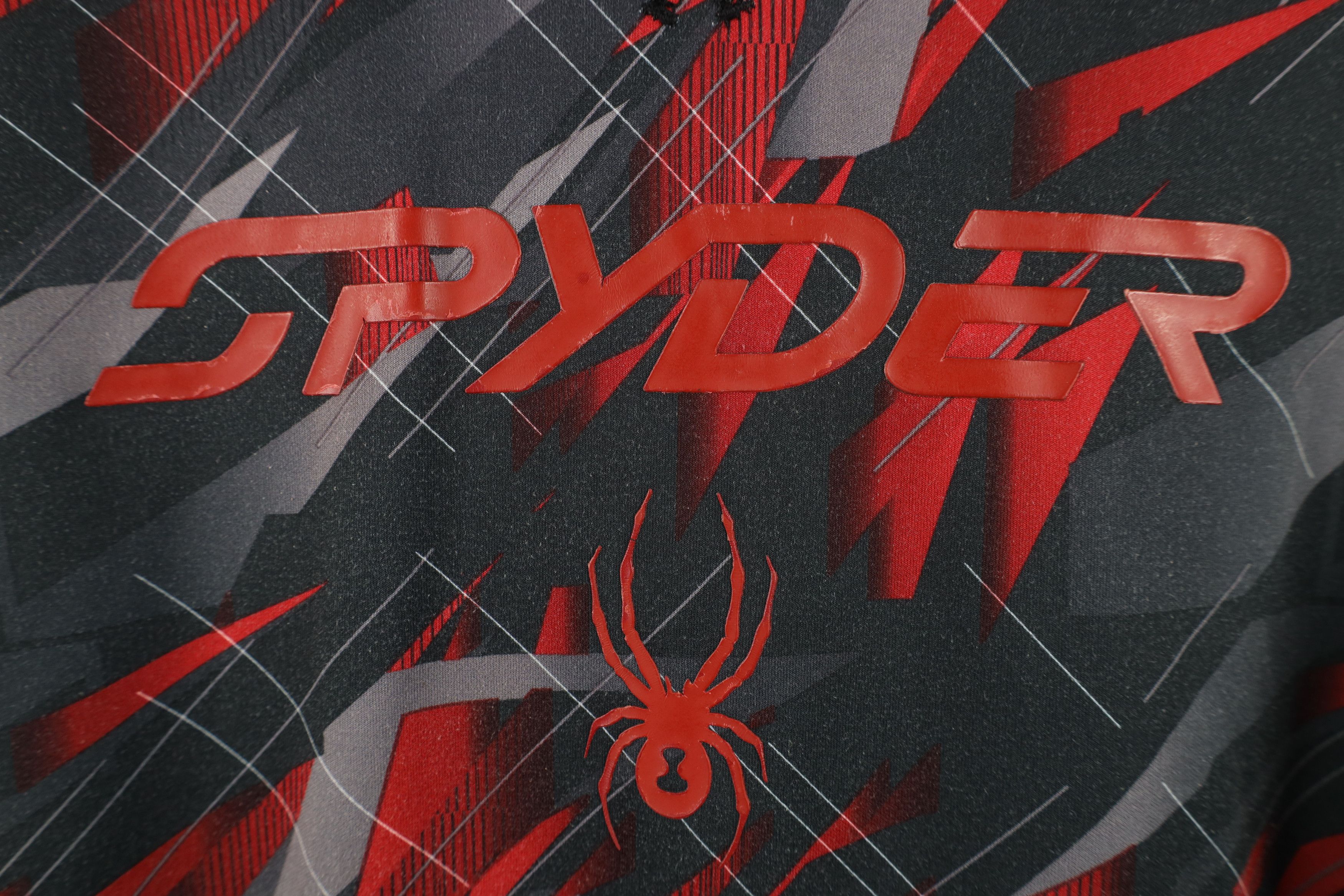 Spyder Vintage Y2K Spyder Fractal Spider Hoodie Sweatshirt Red Size US M / EU 48-50 / 2 - 4 Thumbnail