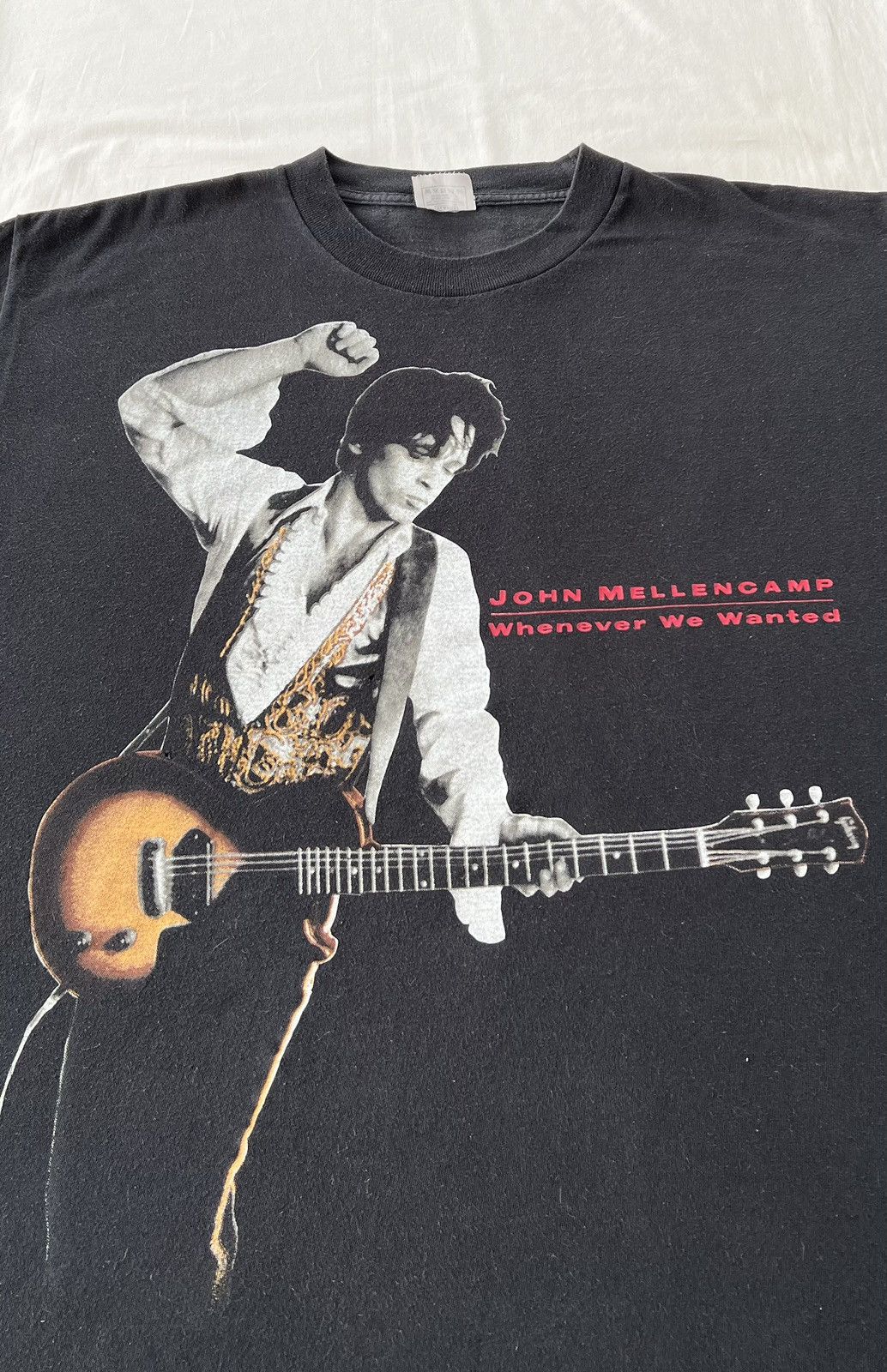 Band Tees Vintage 1992 John Mellencamp Whenever We Wanted T-shirt Size US XL / EU 56 / 4 - 6 Thumbnail