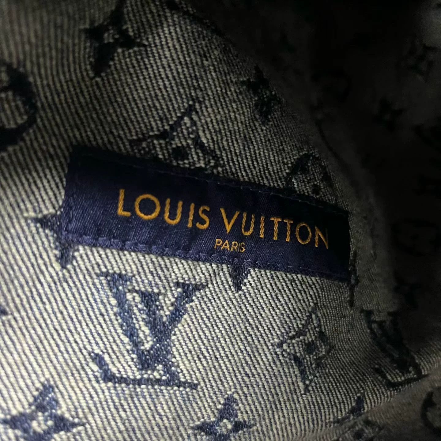 Louis Vuitton Louis Vuitton Latest Navy Monogram Denim Jacket Size US M / EU 48-50 / 2 - 2 Thumbnail