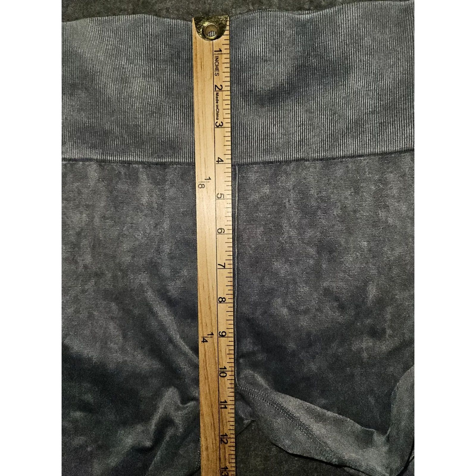 Vintage Freely Leggings Women Small Gray Mid Rise Stretch Active Yoga Ankle Skinny Inseam 25" Pull On Athleisure Mens? Girls? (Note: End) Size 28" / US 6 / IT 42 - 5 Thumbnail