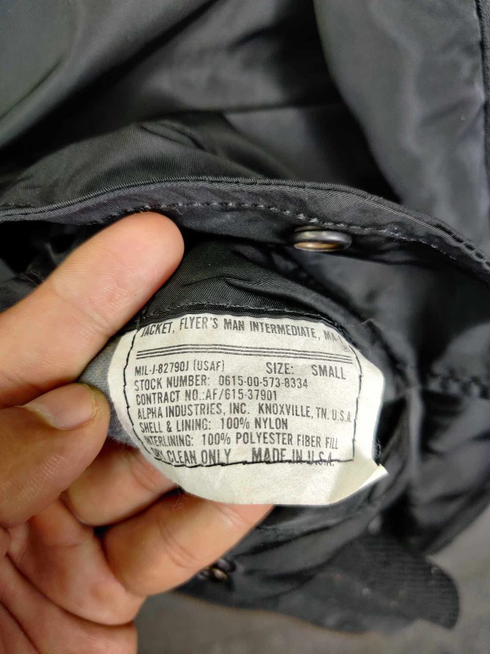 Alpha Industries Vintage Alpha Industries MA-1 Flight Bomber Jacket Size US S / EU 44-46 / 1 - 17 Thumbnail