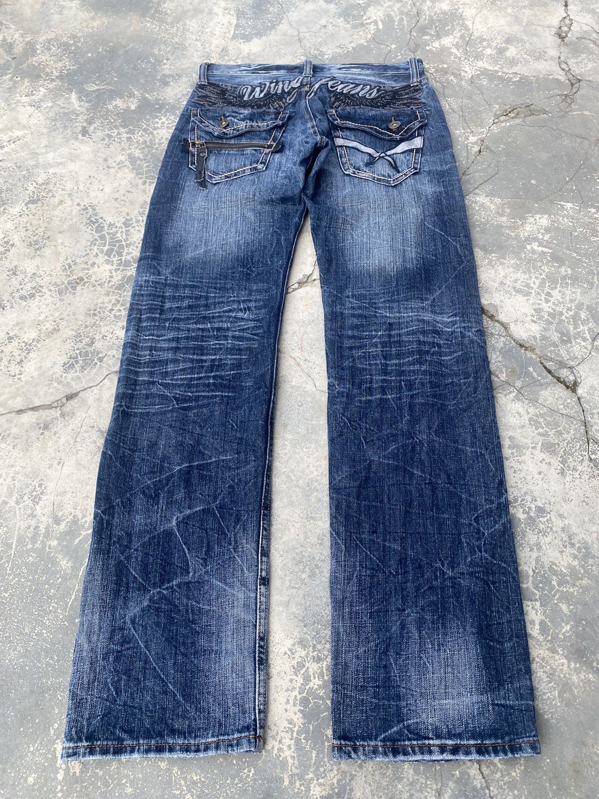 If Six Was Nine ANTI LABEL JEAN Black Wing Size US 31 - 11 Thumbnail