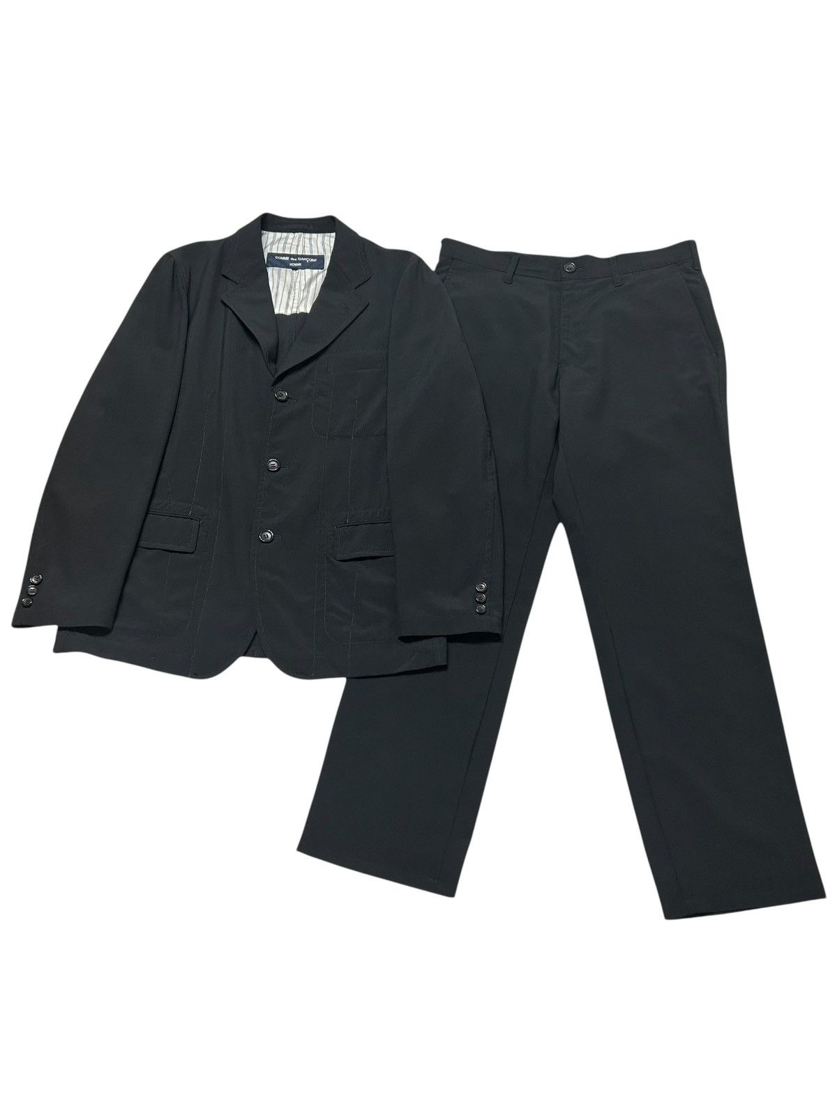 312 00s archive comme des garcons homme stitch suit men