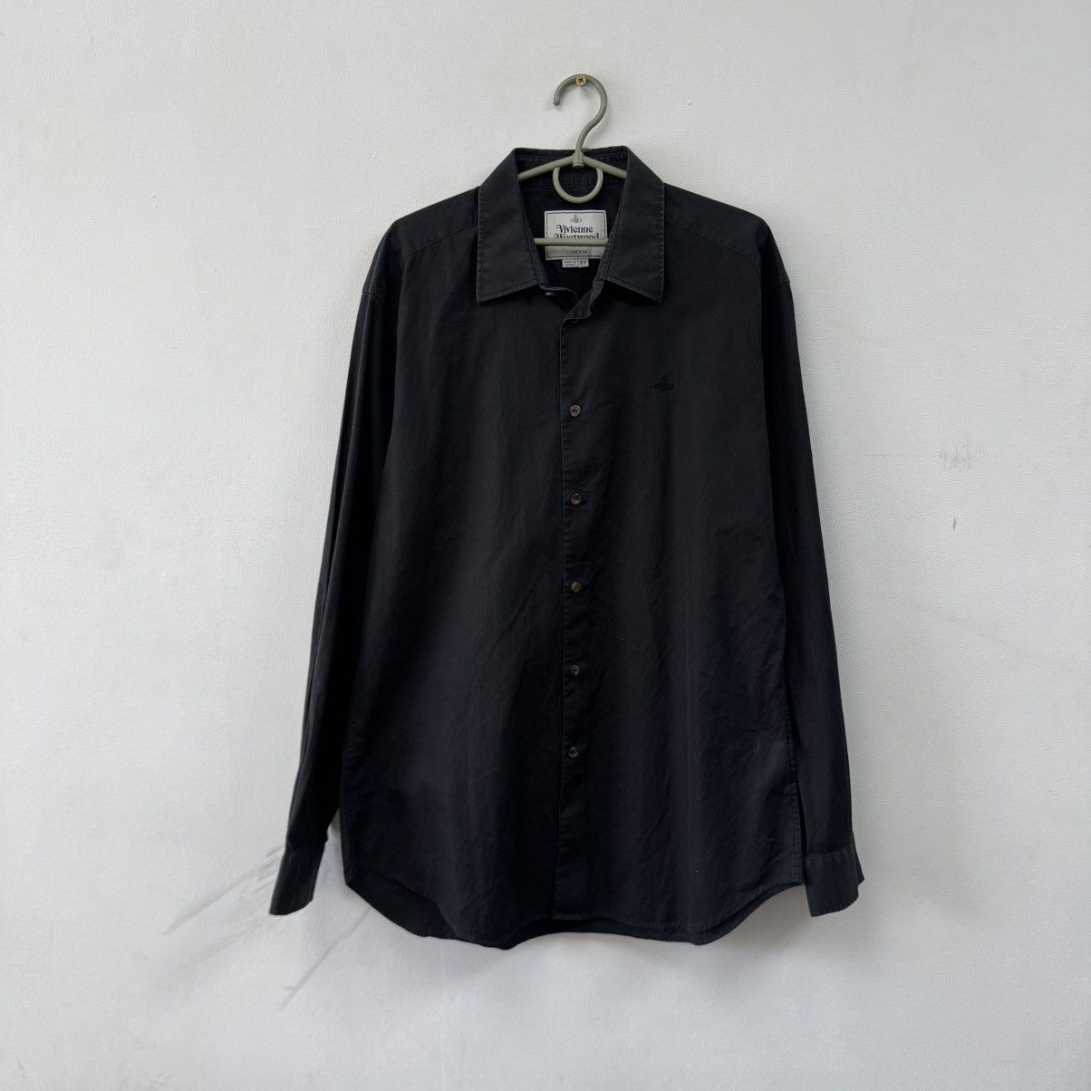 Vivienne Westwood Vivienne Westwood Shirt Orb Logo Button Up Size US L / EU 52-54 / 3 - 1 Thumbnail