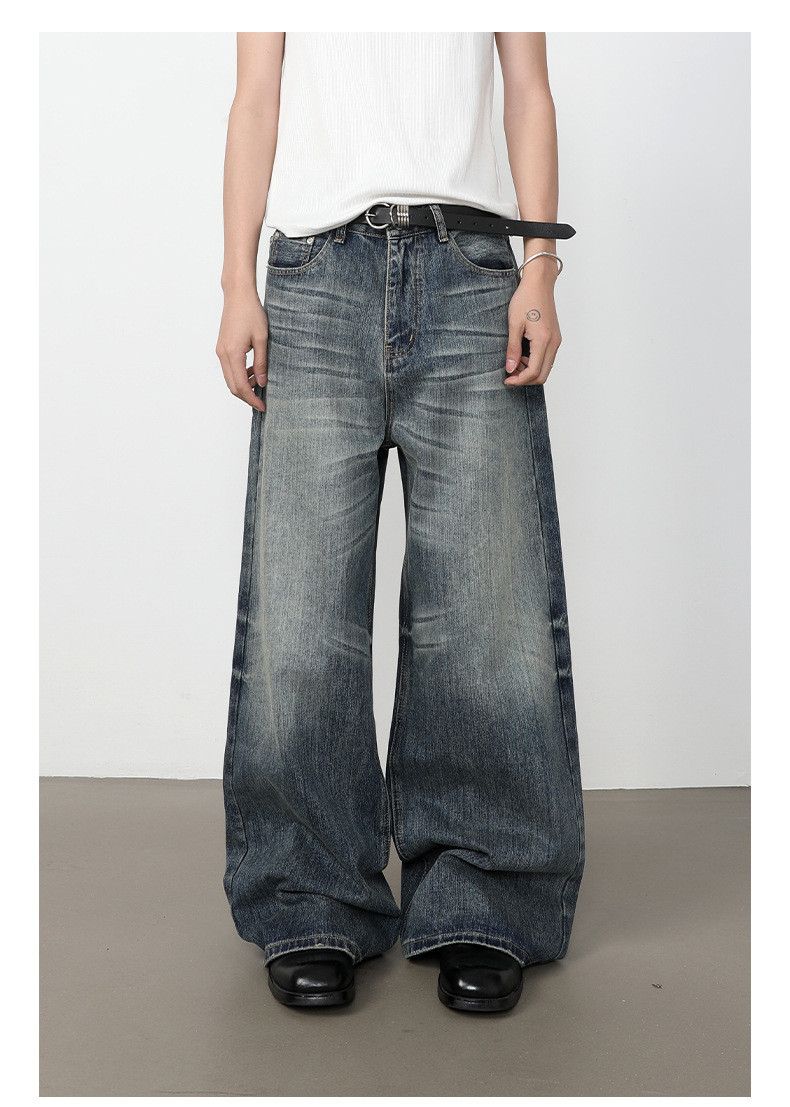 Japanese Brand Men's American Vintage Loose Straight-Leg Jeans Size US 32 / EU 48 - 1 Thumbnail