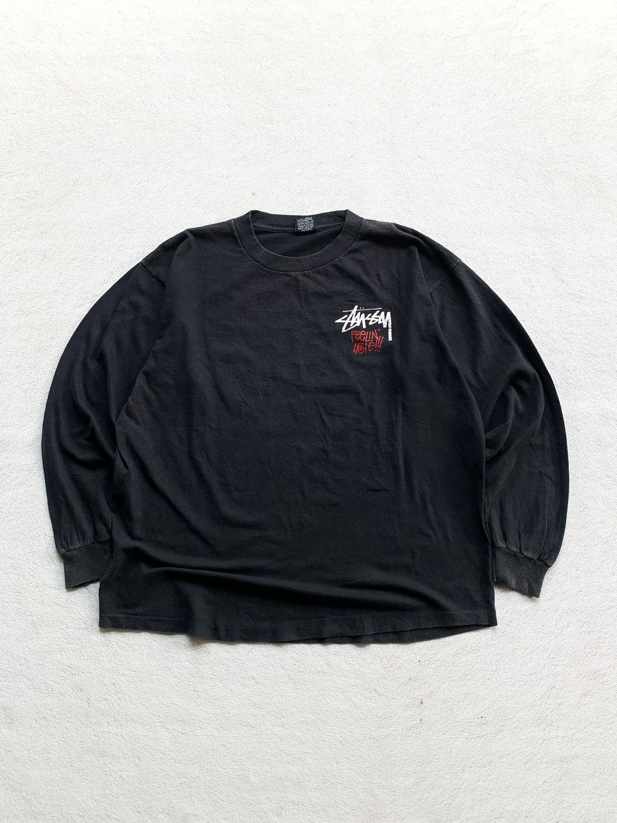 Stussy Stussy vintage 80s feelin irie longsleeve Size US XL / EU 56 / 4 - 4 Thumbnail
