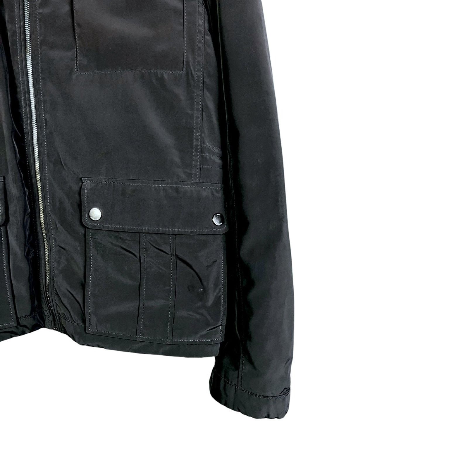 Hugo Boss Men's Boss by Hugo Boss Black Nylon Jacket Large $349 Retail Size US L / EU 52-54 / 3 - 3 Thumbnail