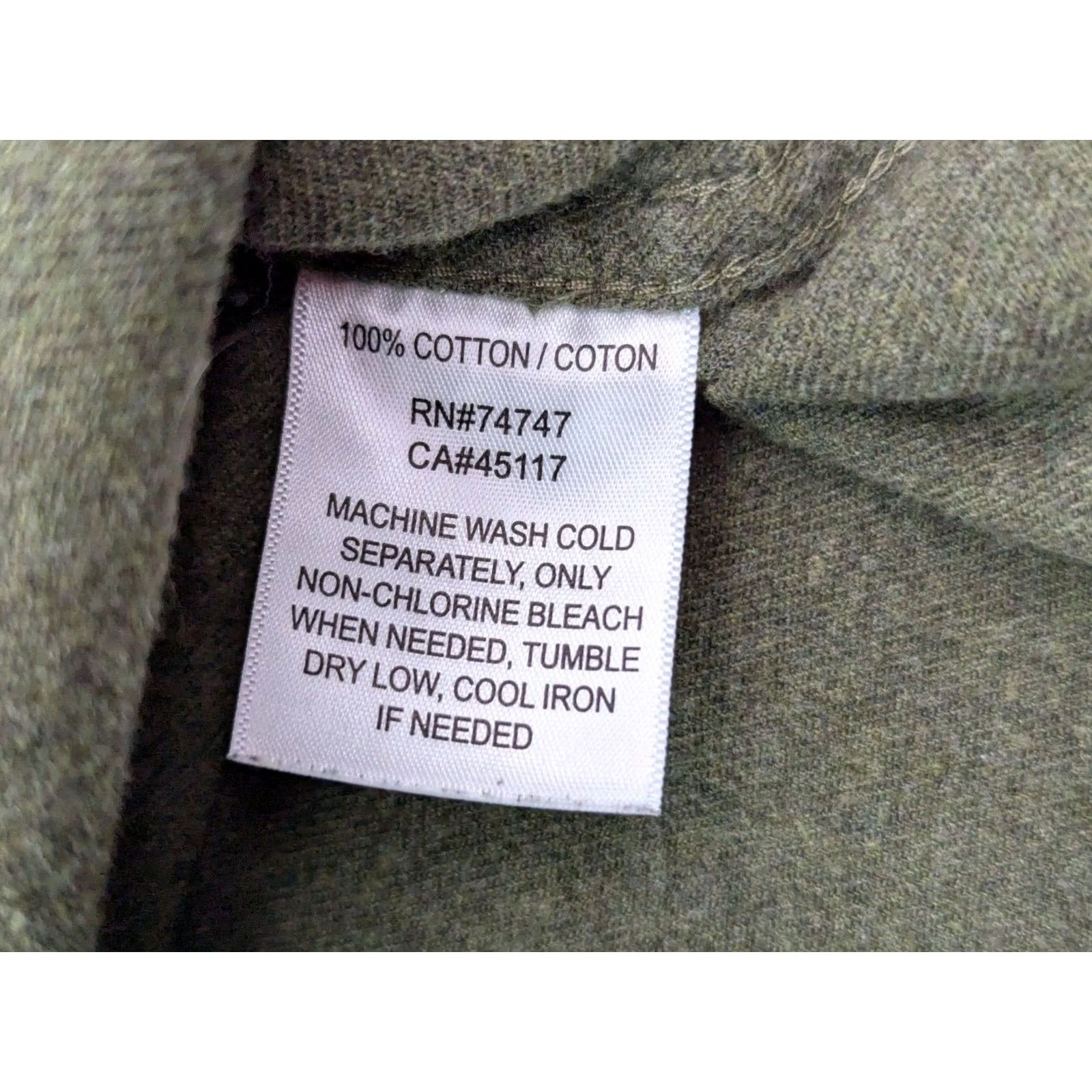 Olive RedHead Button-Up Shirt Flannel Olive Green Mens L Regular Modern 47 in Chest All Seasons Cotton Tie-Dye Pattern Colorful Preppy International Size US L / EU 52-54 / 3 - 4 Thumbnail