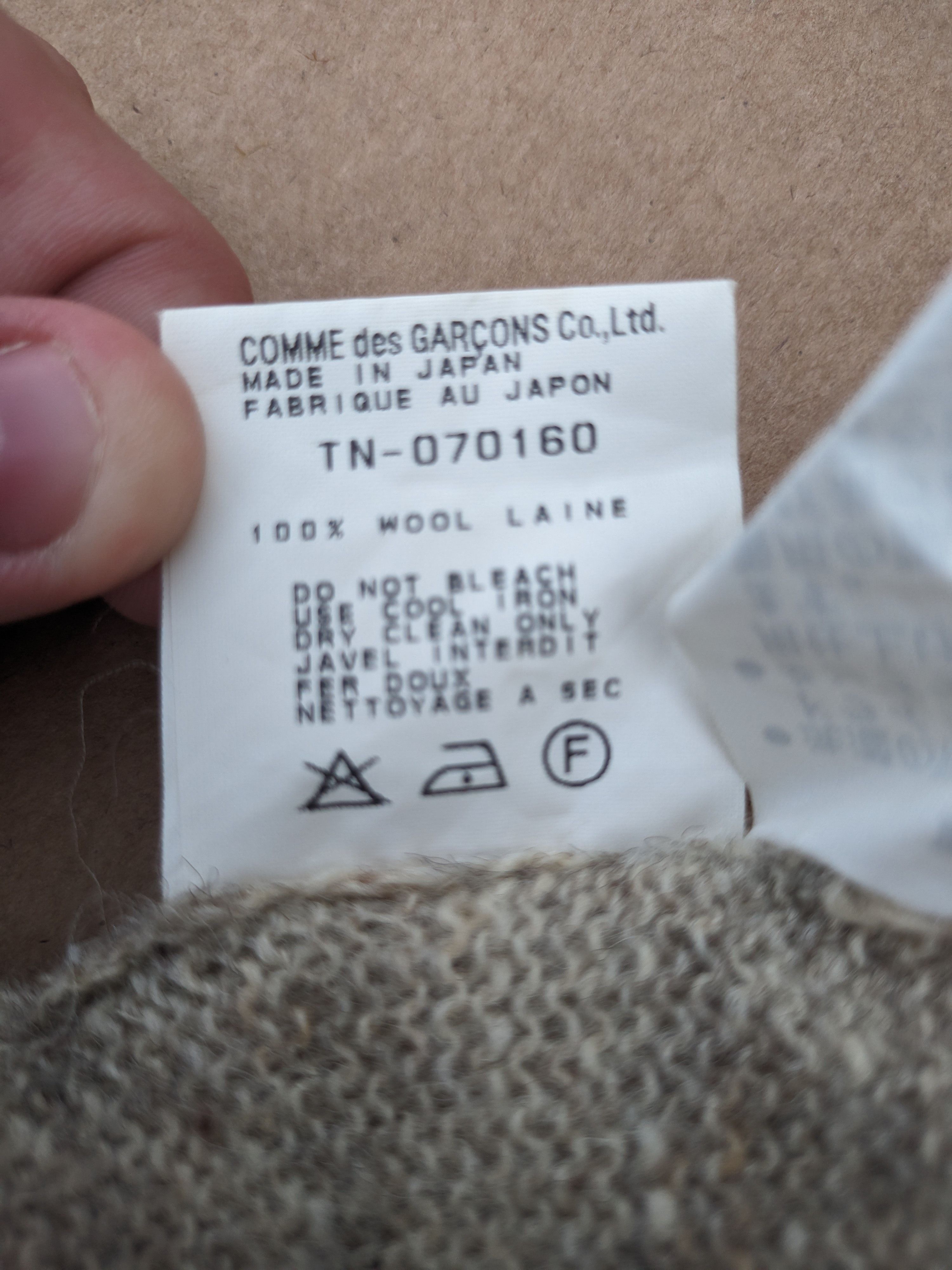 Comme des Garcons 1997 Comme Des Garcons Vintage Floral Sweater Size M / US 6-8 / IT 42-44 - 5 Thumbnail