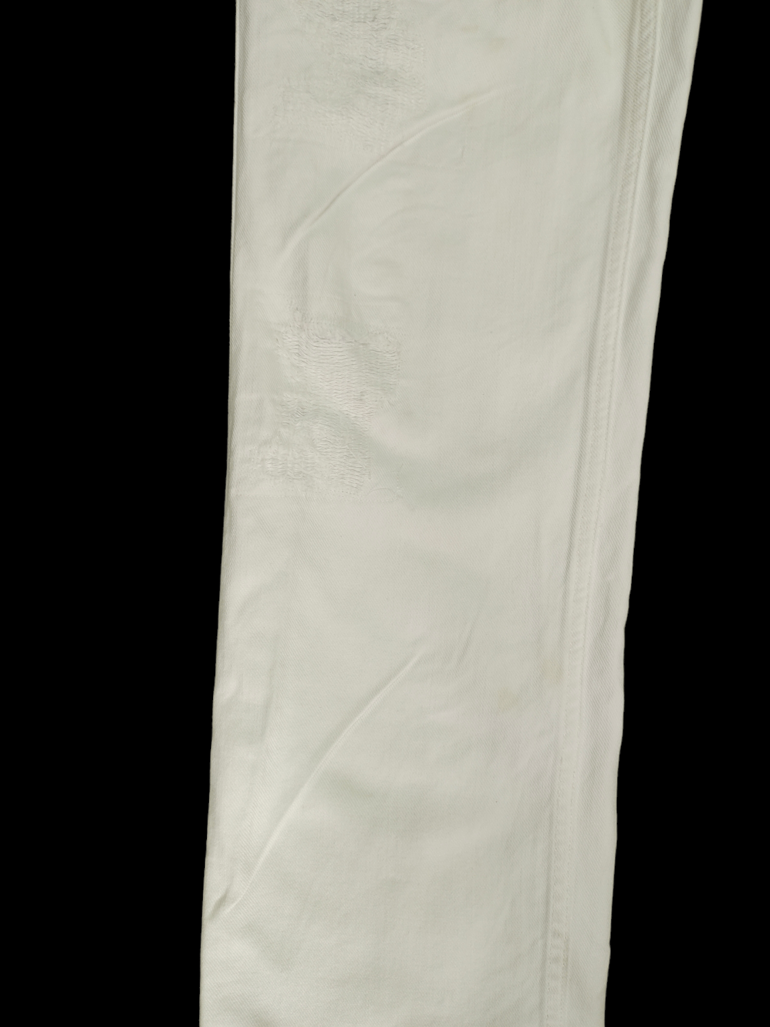 Dolce & Gabbana Dolce & Gabbana White Distressed Denim Jeans Low Rise Size US 33 - 9 Thumbnail