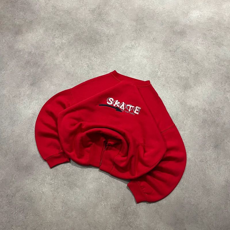 Japanese Brand Vintage Skate Skater Sweatshirt Rap Hip Hop Baggy Y2K Trendy Size US XXL / EU 58 / 5 - 2 Thumbnail