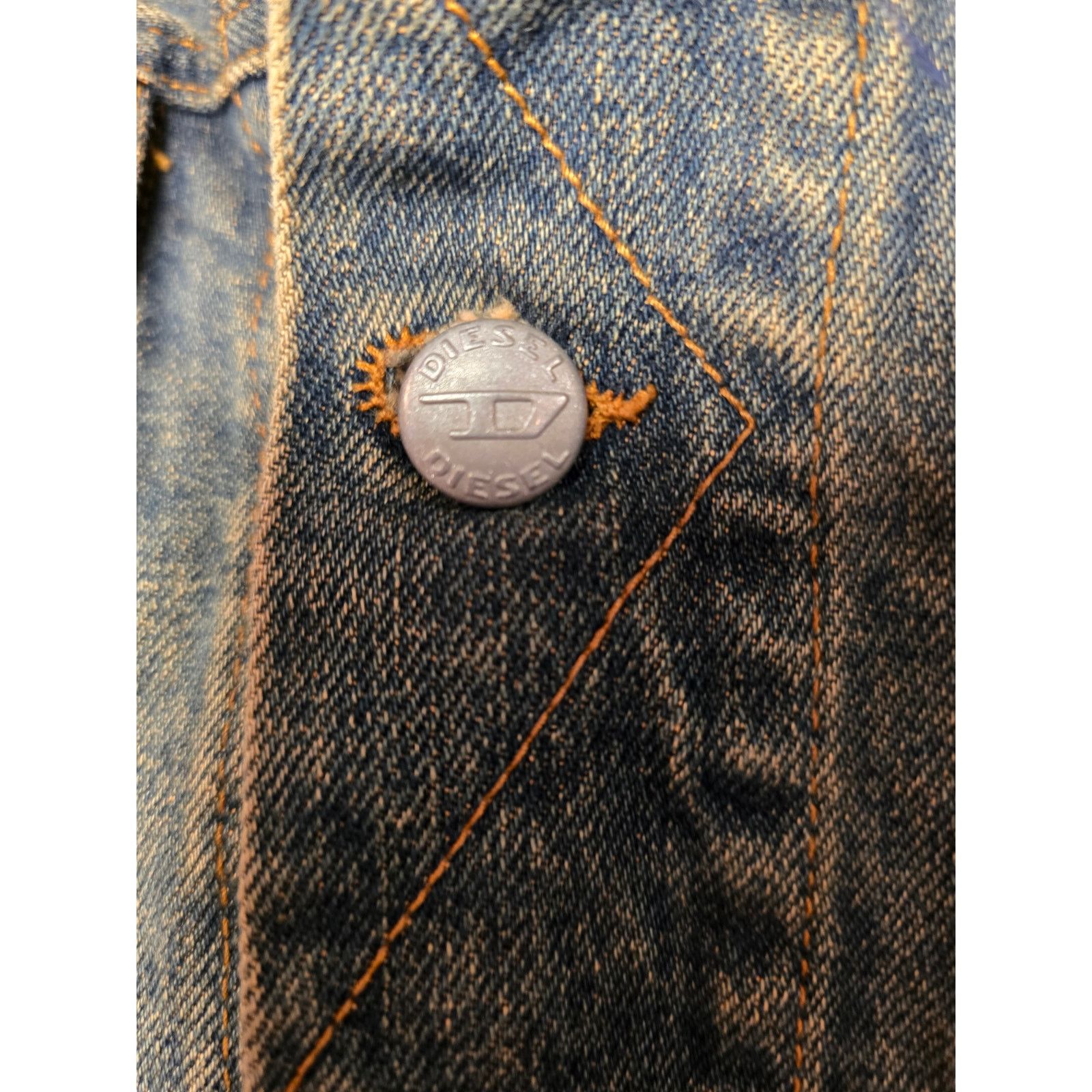 Diesel 2000s Vintage Diesel Jean Jacket Size US M / EU 48-50 / 2 - 4 Thumbnail