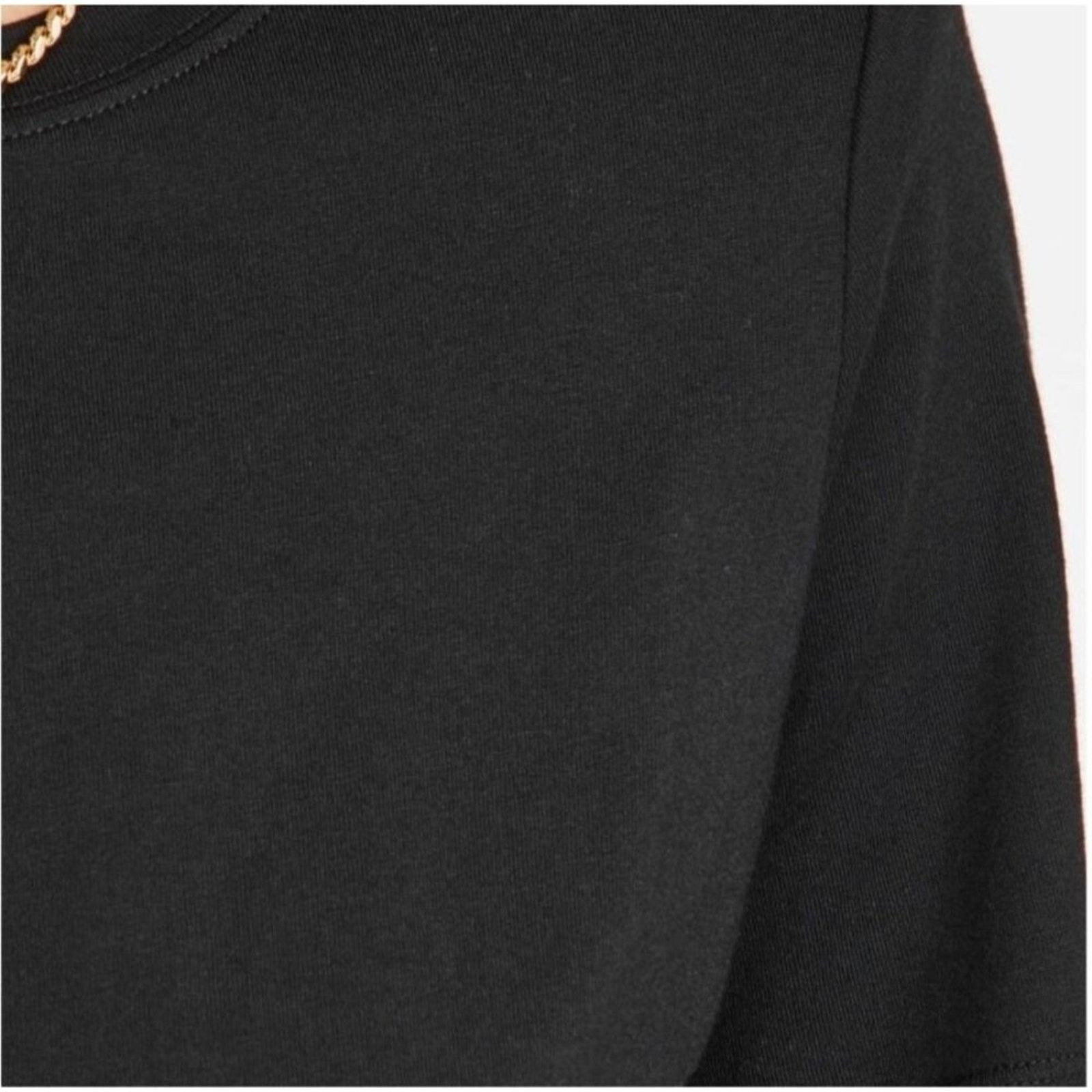 Good American Good American Good Shoulders Tee Shirt 2 Classic Black Size XS / US 0-2 / IT 36-38 - 9 Thumbnail