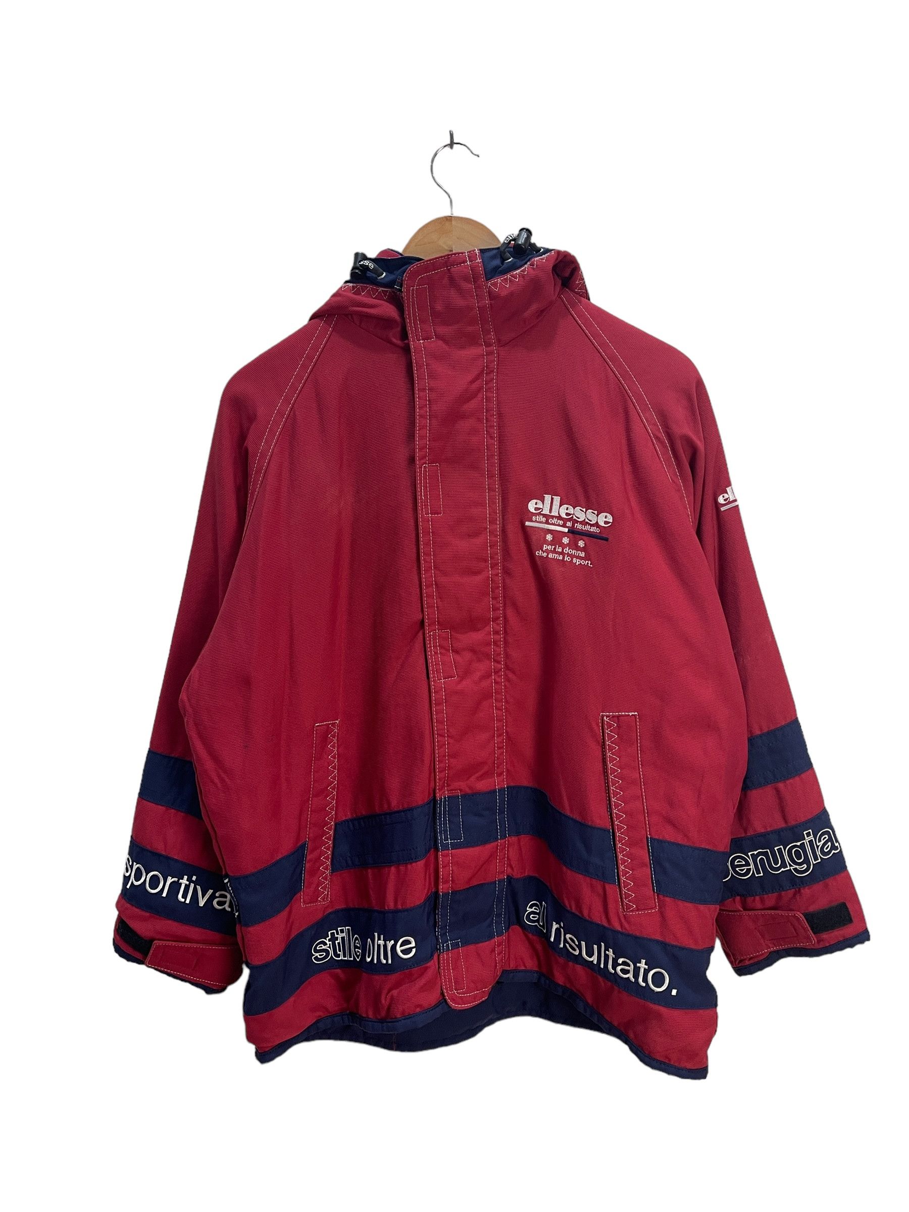 Vintage Ellesse Perugia Sportiva Hoodies Jacket