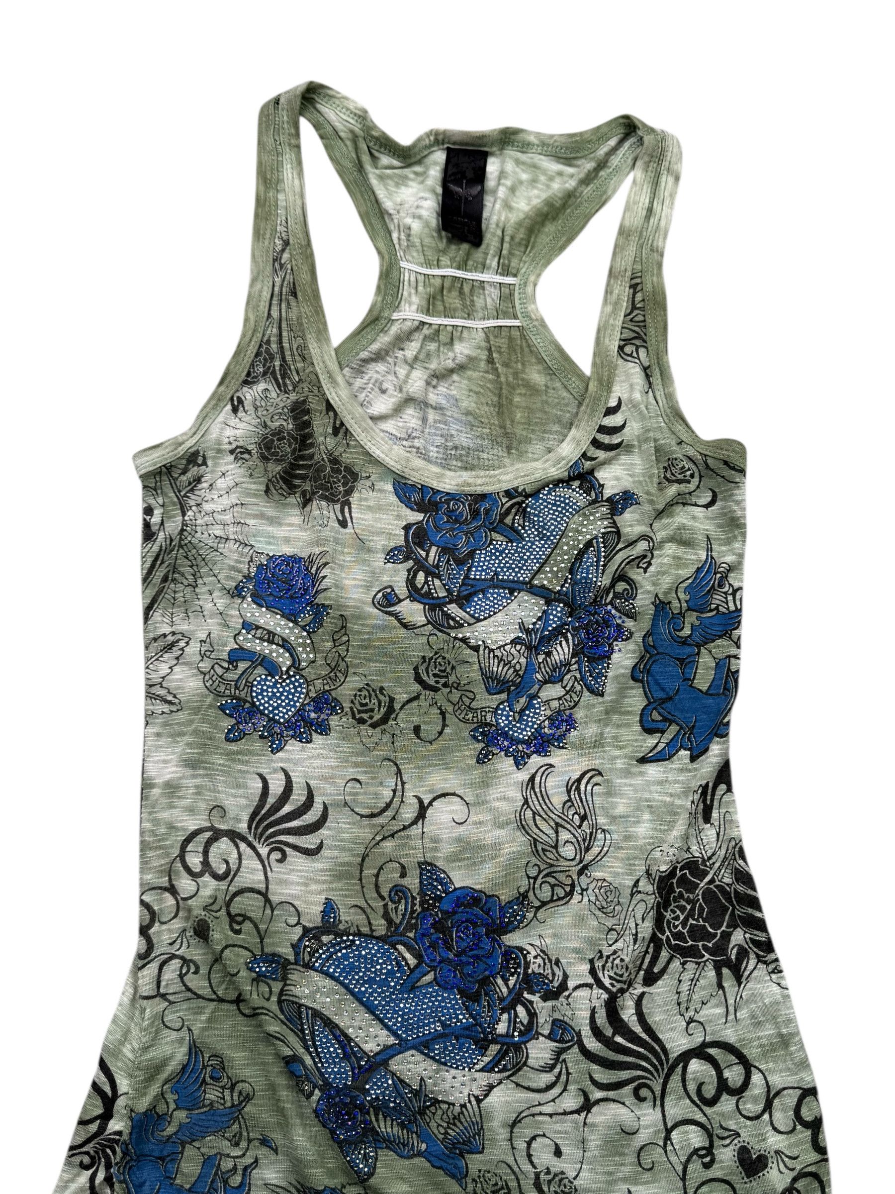 Japanese Brand Vintage Tank Top W323(V9) Size S / US 4 / IT 40 - 2 Thumbnail
