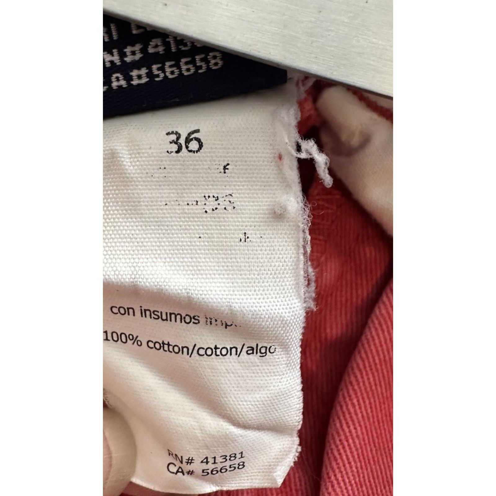 Chaps Chaps Ralph Lauren Men's Chino Shorts Dark Pink Sz 36 Cotton Size US 36 / EU 52 - 6 Thumbnail