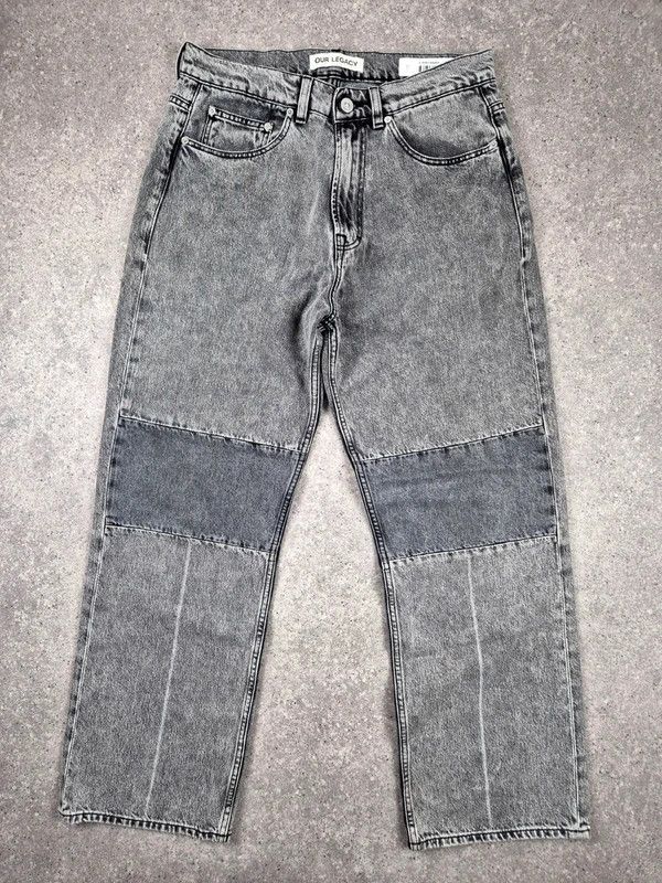 Our Legacy Men's Gray Extended Third Cut Jeans Size W31