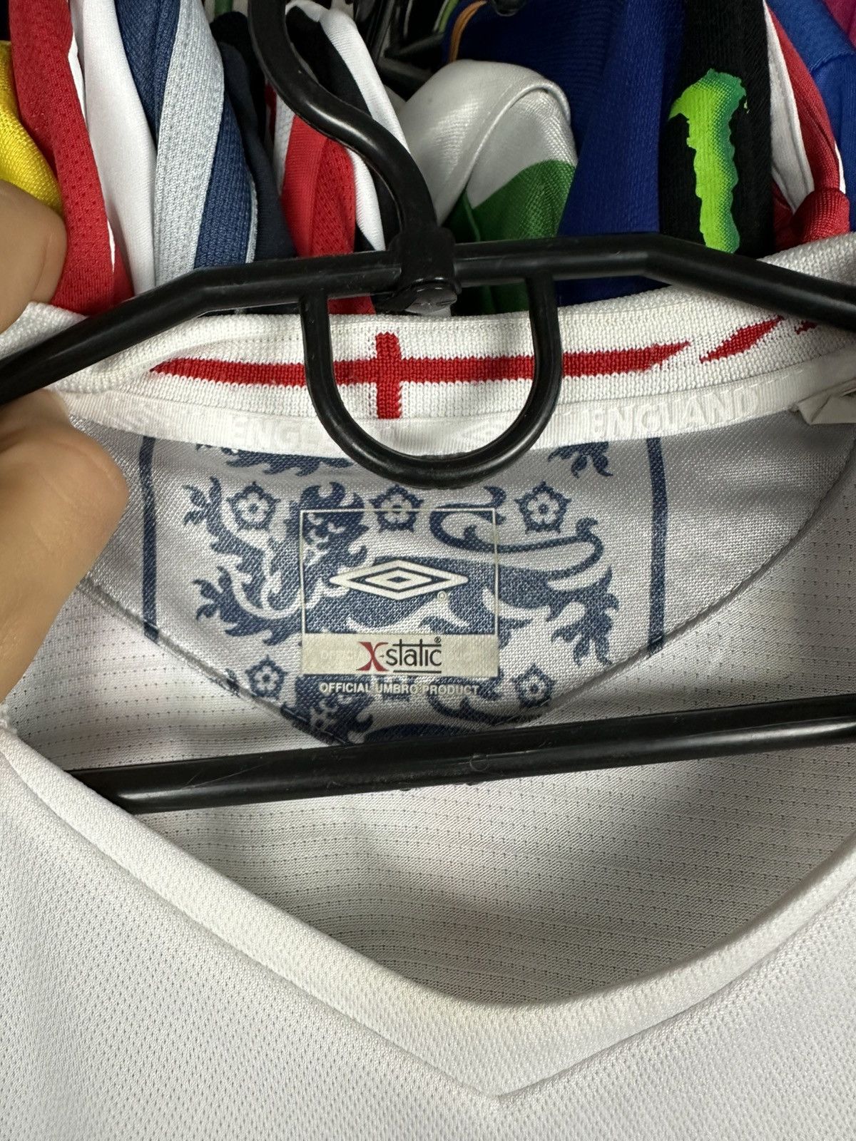 Umbro England Jersey Home football shirt 2005 2007 Umbro Size XL Size US XL / EU 56 / 4 - 5 Thumbnail