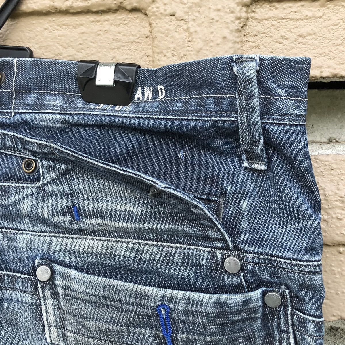 G-Star Vintage G-Star General Tapered Extract Straight Cut Jeans Size US 33 - 17 Thumbnail