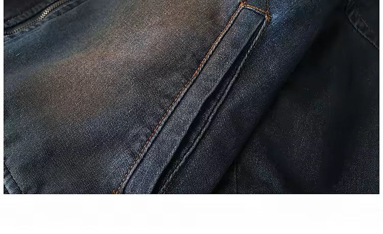 Japanese Brand Retro heavy distressed denim thickened dirty jacket Size US L / EU 52-54 / 3 - 7 Thumbnail