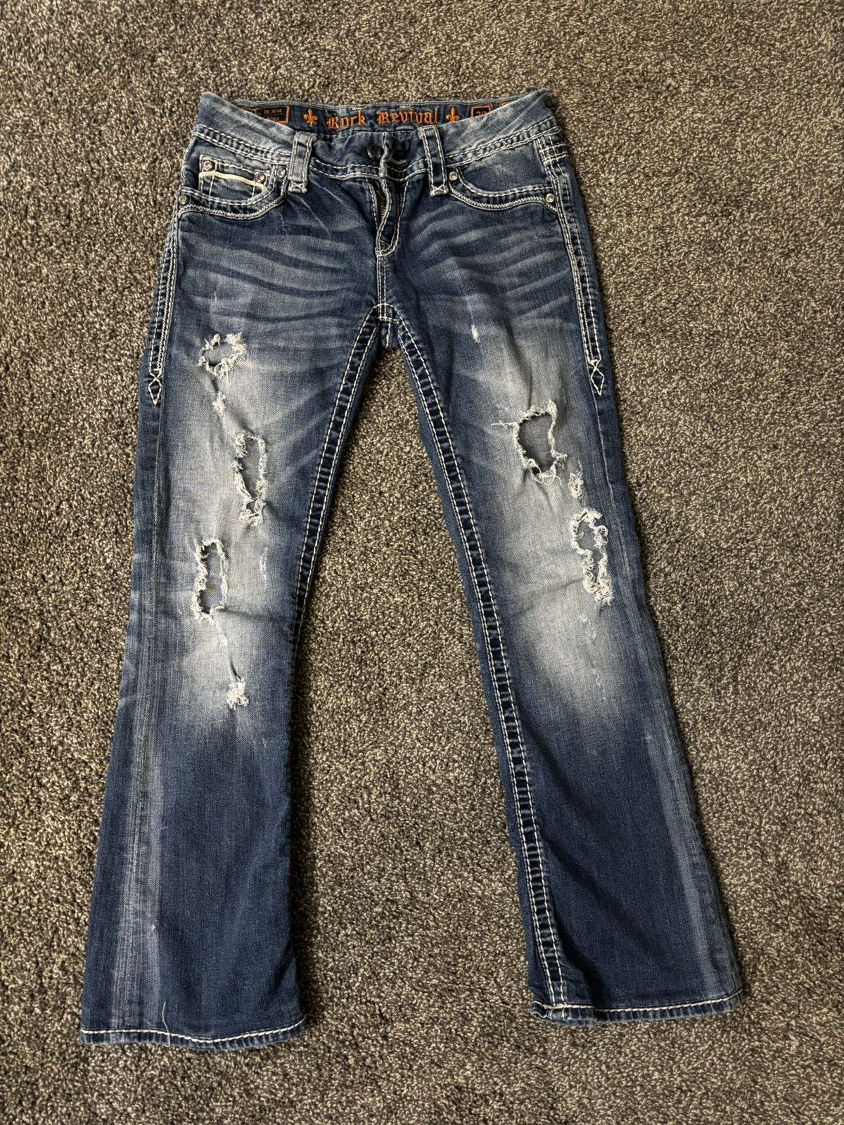 Rock Revival Rock Revival Teresa Jeans Size 28" / US 6 / IT 42 - 1 Thumbnail