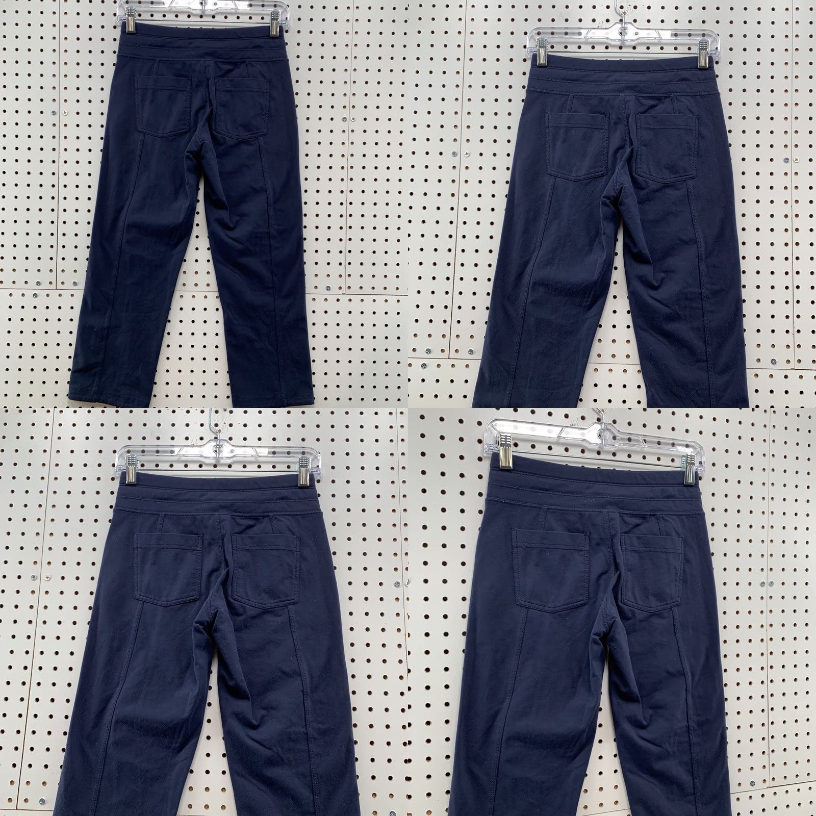 Athleta ATHLETA Womens Joggers Lounge Pants Blue XXS Drawstring Ankle Slouch 25x23 Size 24" / US 00 / IT 34 - 8 Thumbnail